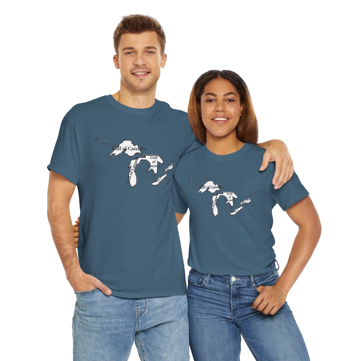Gulf of Canada - Unisex Heavy Cotton T-Shirt