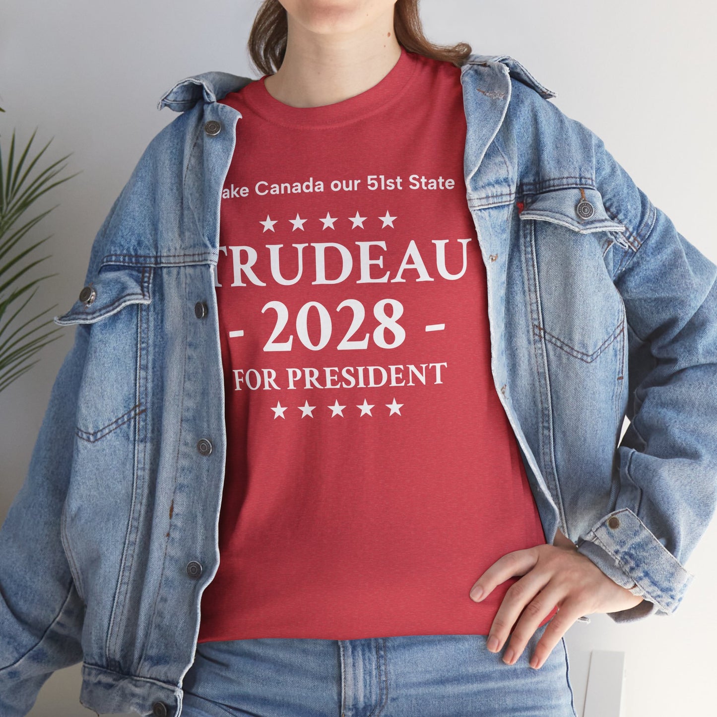 Trudeau 2028 - Unisex Heavy Cotton T-Shirt