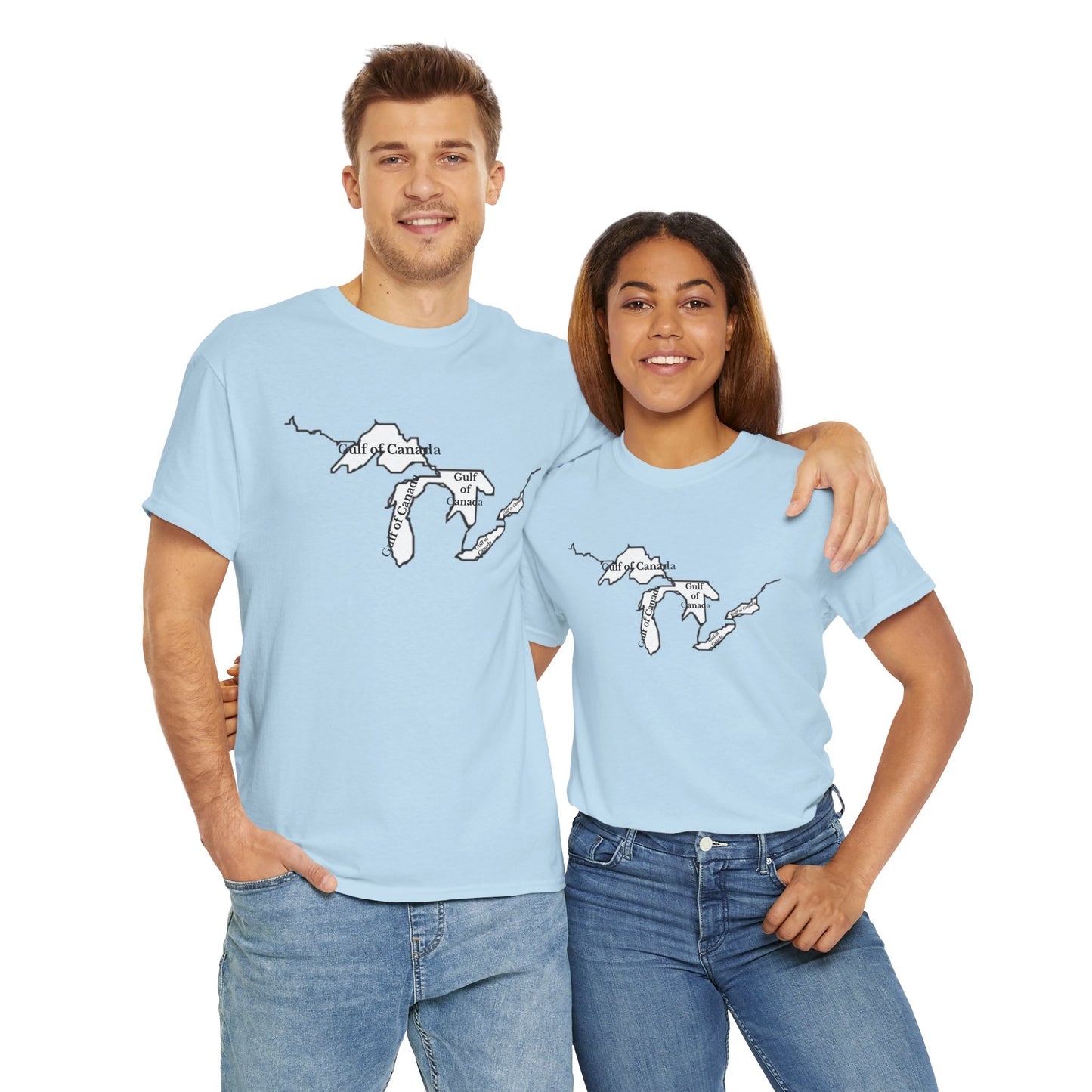 Gulf of Canada - Unisex Heavy Cotton T-Shirt