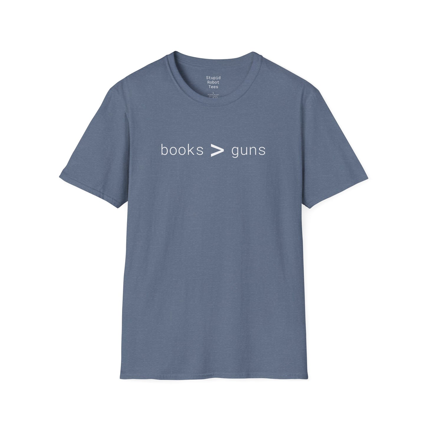 books > guns - Unisex Softstyle T-Shirt