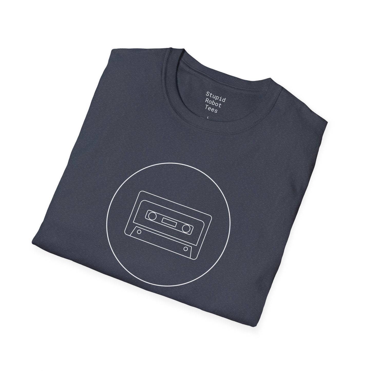 Retro Cassette Tape - Unisex Softstyle T-Shirt