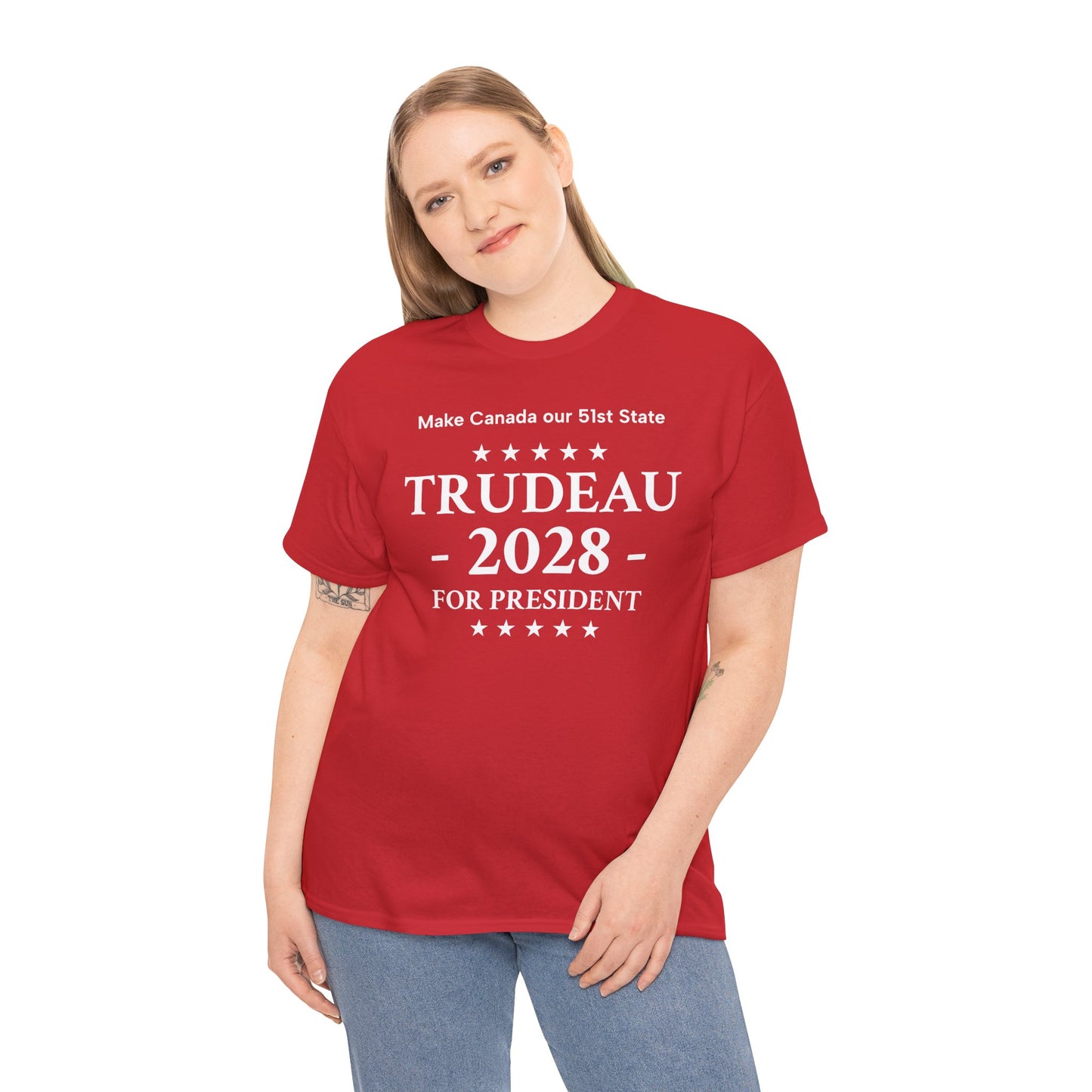 Trudeau 2028 - Unisex Heavy Cotton T-Shirt
