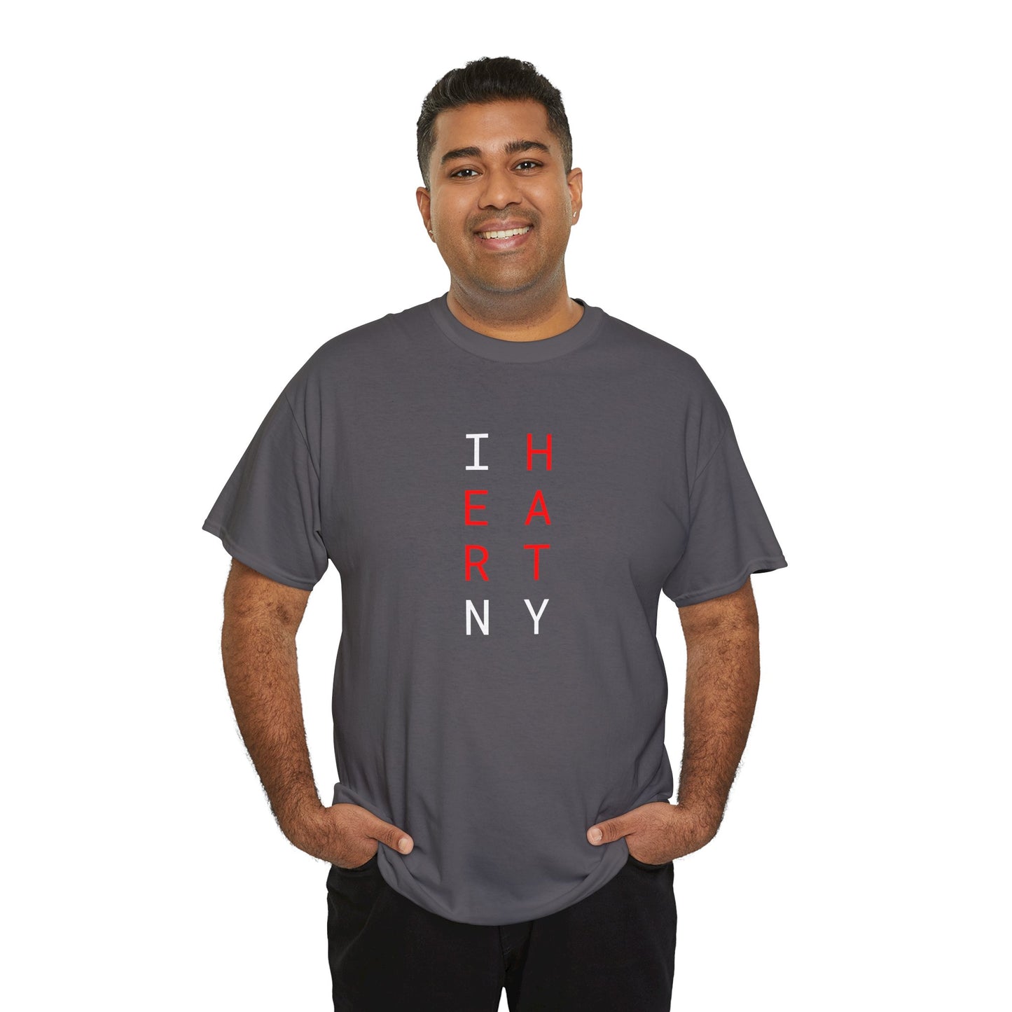 I HEART NY (2 color) - Unisex Heavy Cotton T-Shirt