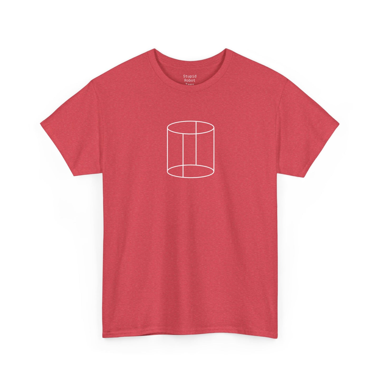 3d Cylinder - Unisex Heavy Cotton T-Shirt