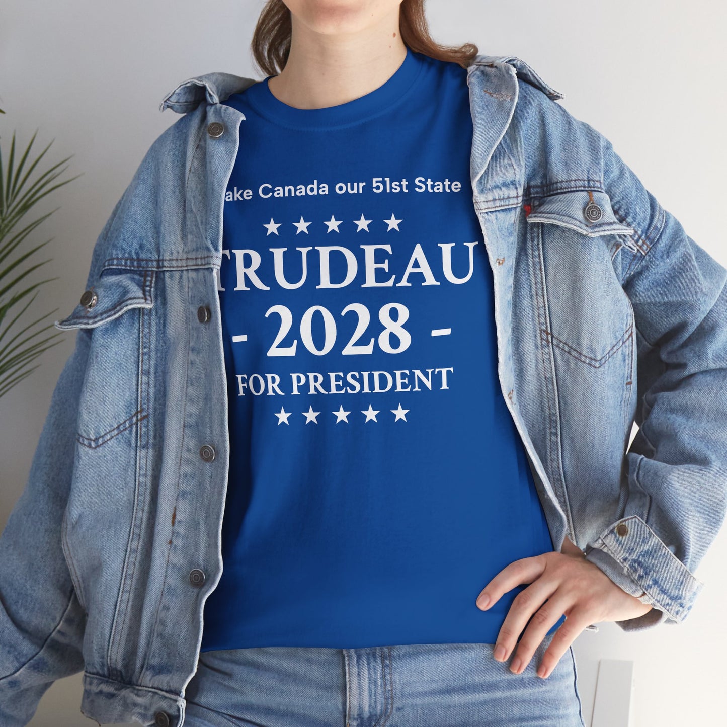 Trudeau 2028 - Unisex Heavy Cotton T-Shirt