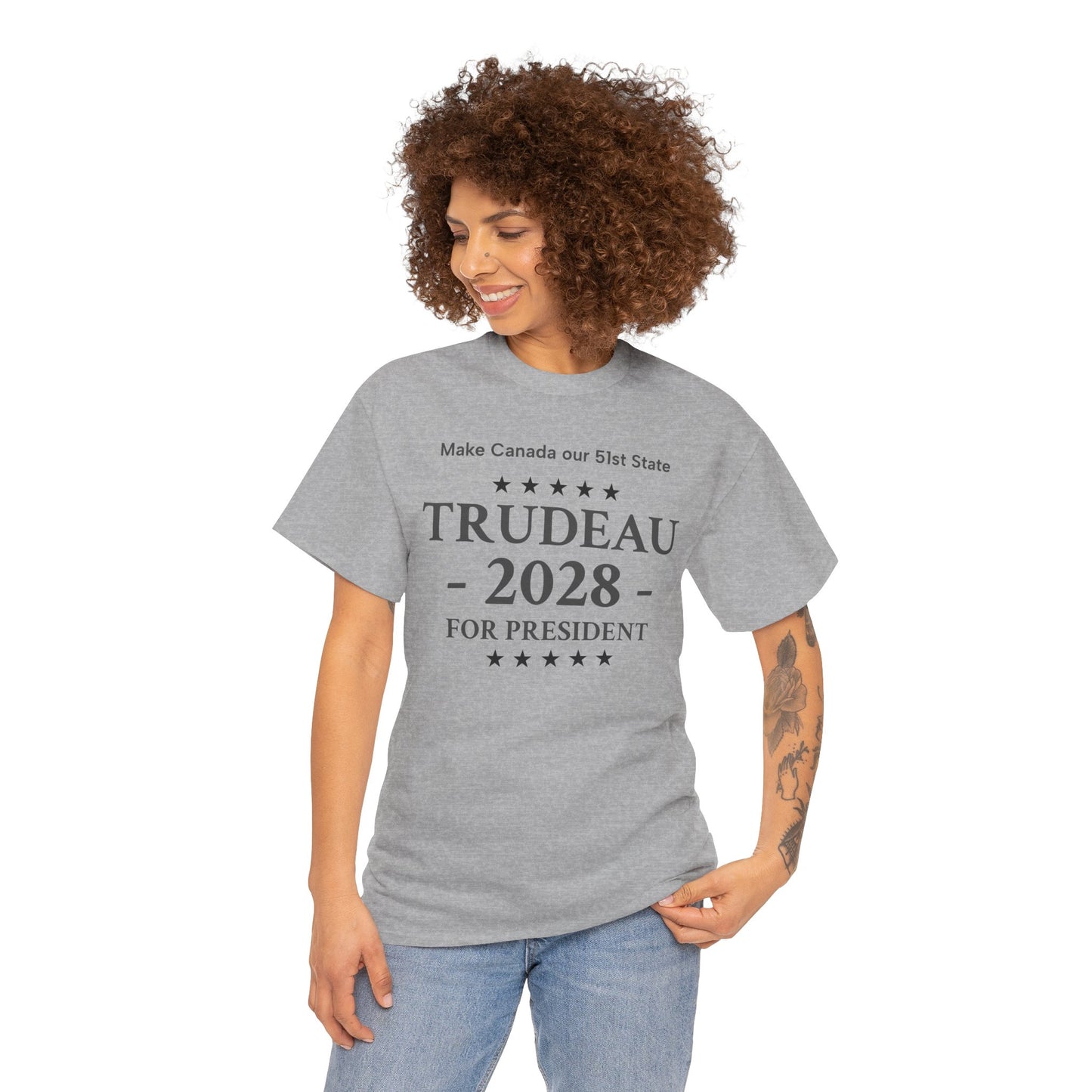 Trudeau 2028 - Unisex Heavy Cotton T-Shirt