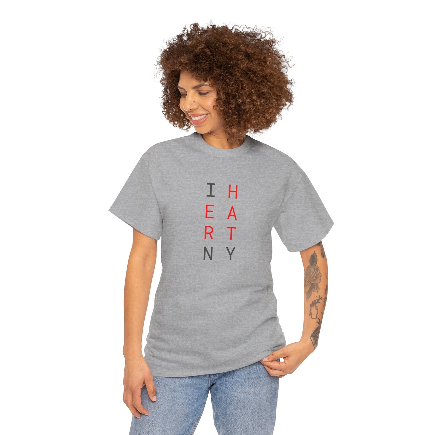 I HEART NY (2 color) - Unisex Heavy Cotton T-Shirt