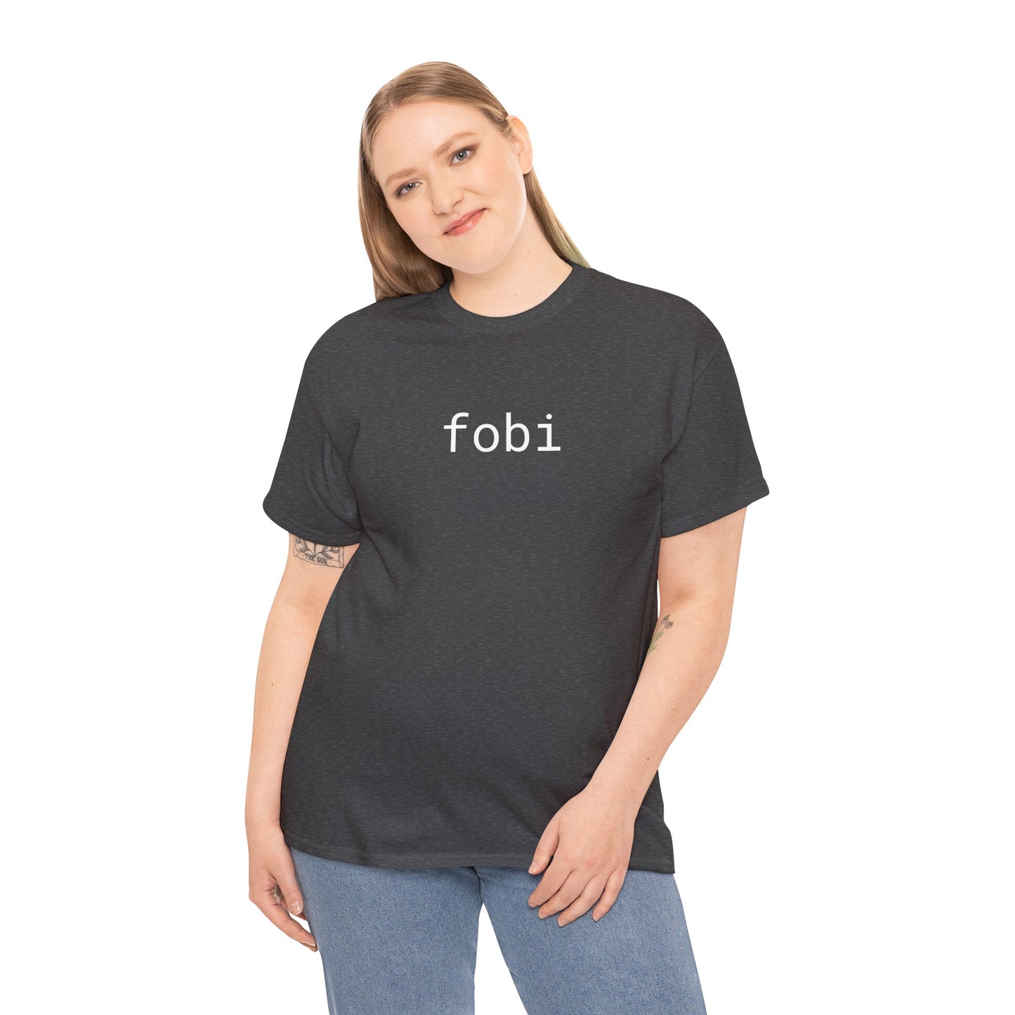 FOBI - Unisex Heavy Cotton T-Shirt