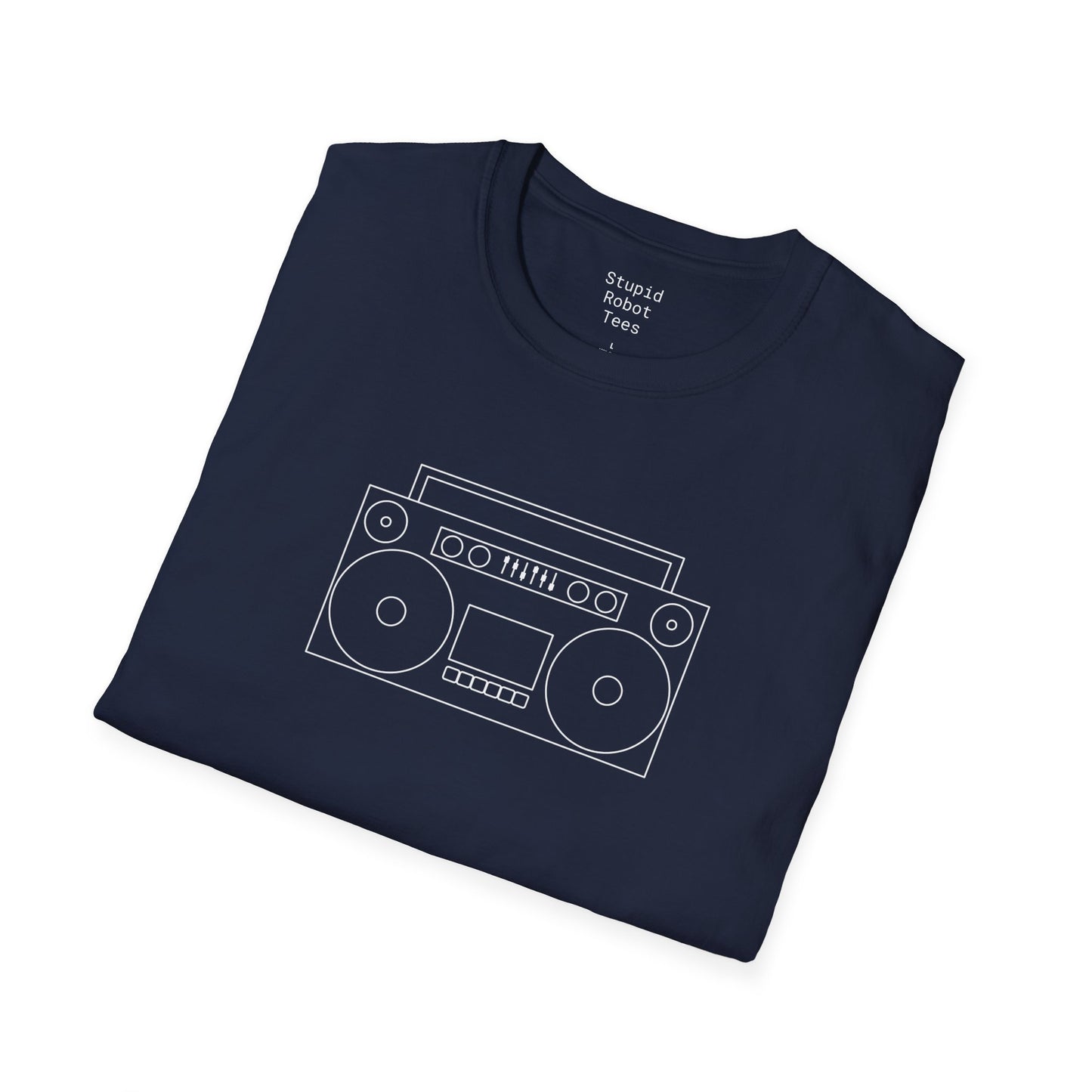 Retro Boombox - Unisex Softstyle T-Shirt