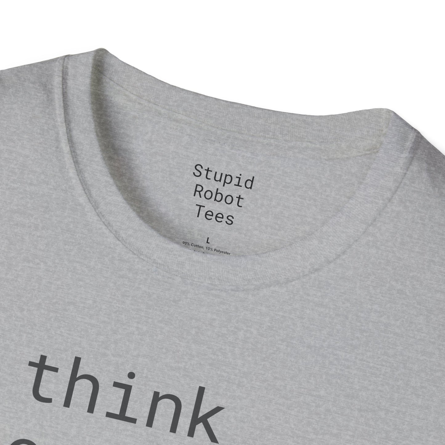 think outside the black box - Unisex Softstyle T-Shirt