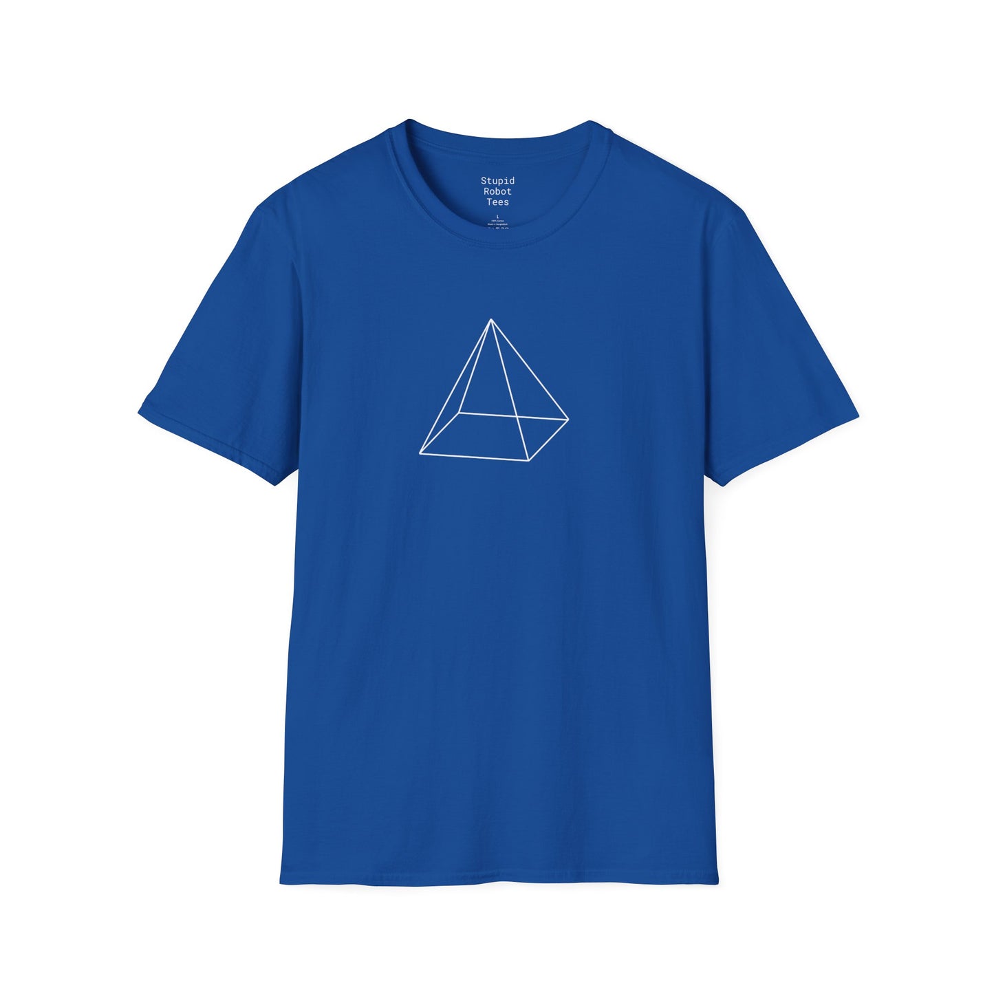 3d Pyramid - Unisex Softstyle T-Shirt