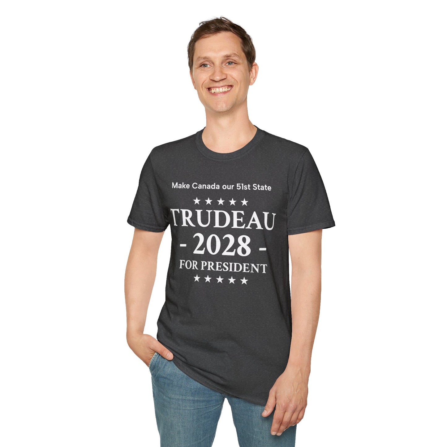 Trudeau 2028 - Unisex Softstyle T-Shirt