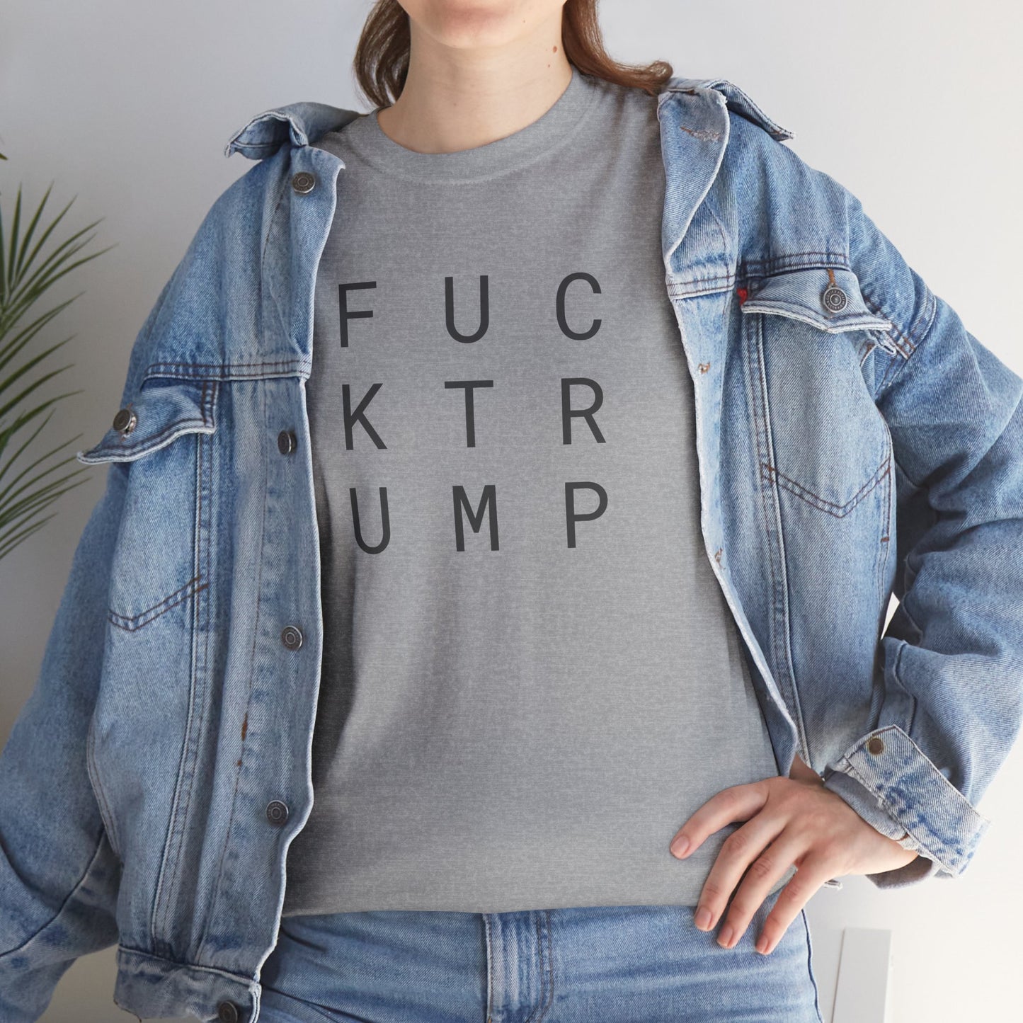 FUCK Trump - Unisex Heavy Cotton T-Shirt