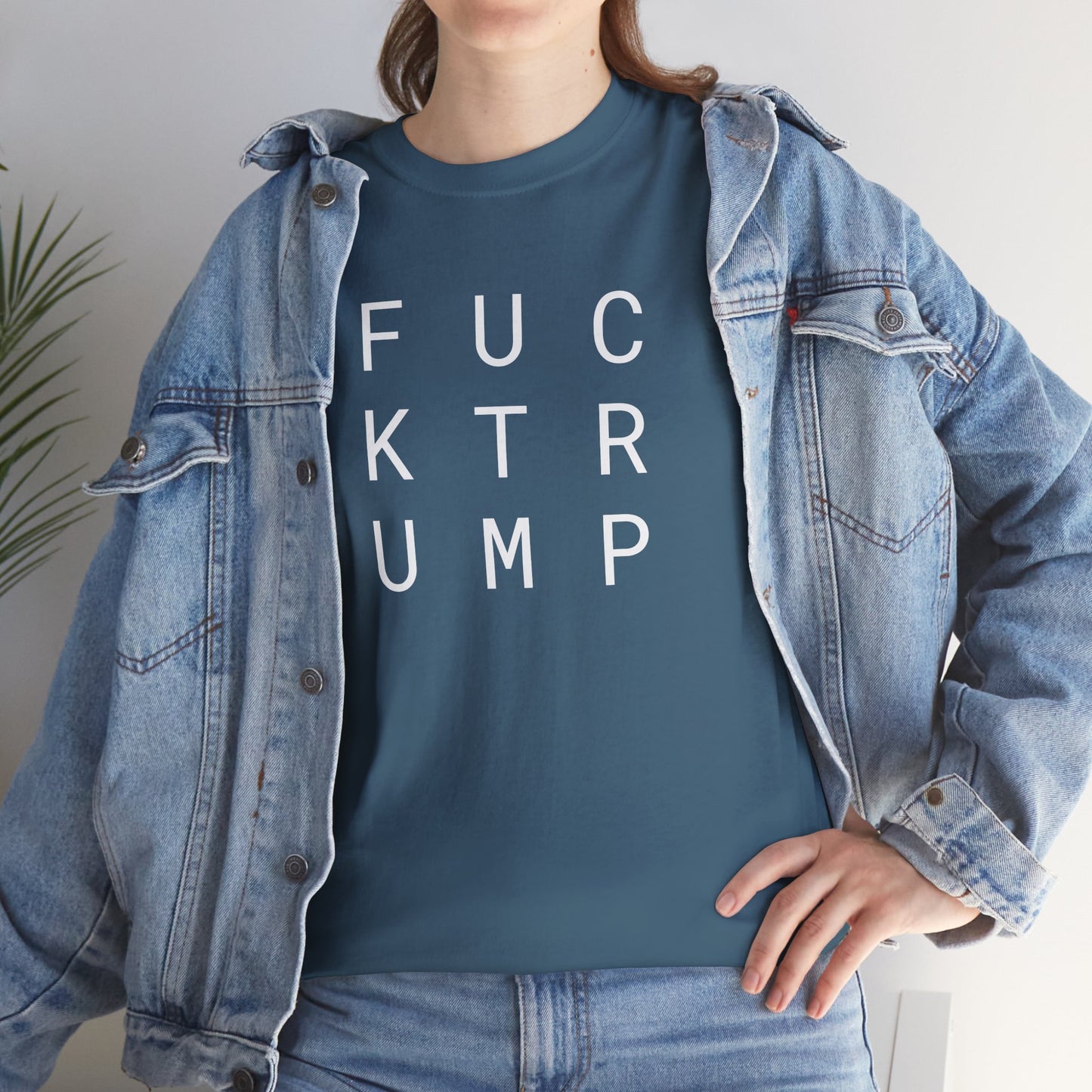 FUCK Trump - Unisex Heavy Cotton T-Shirt