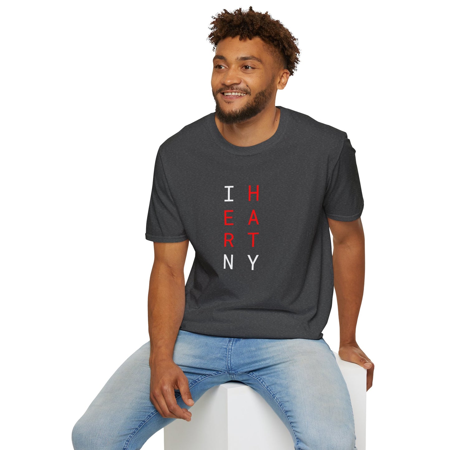 I HEART NY (2 color) - Unisex Softstyle T-Shirt