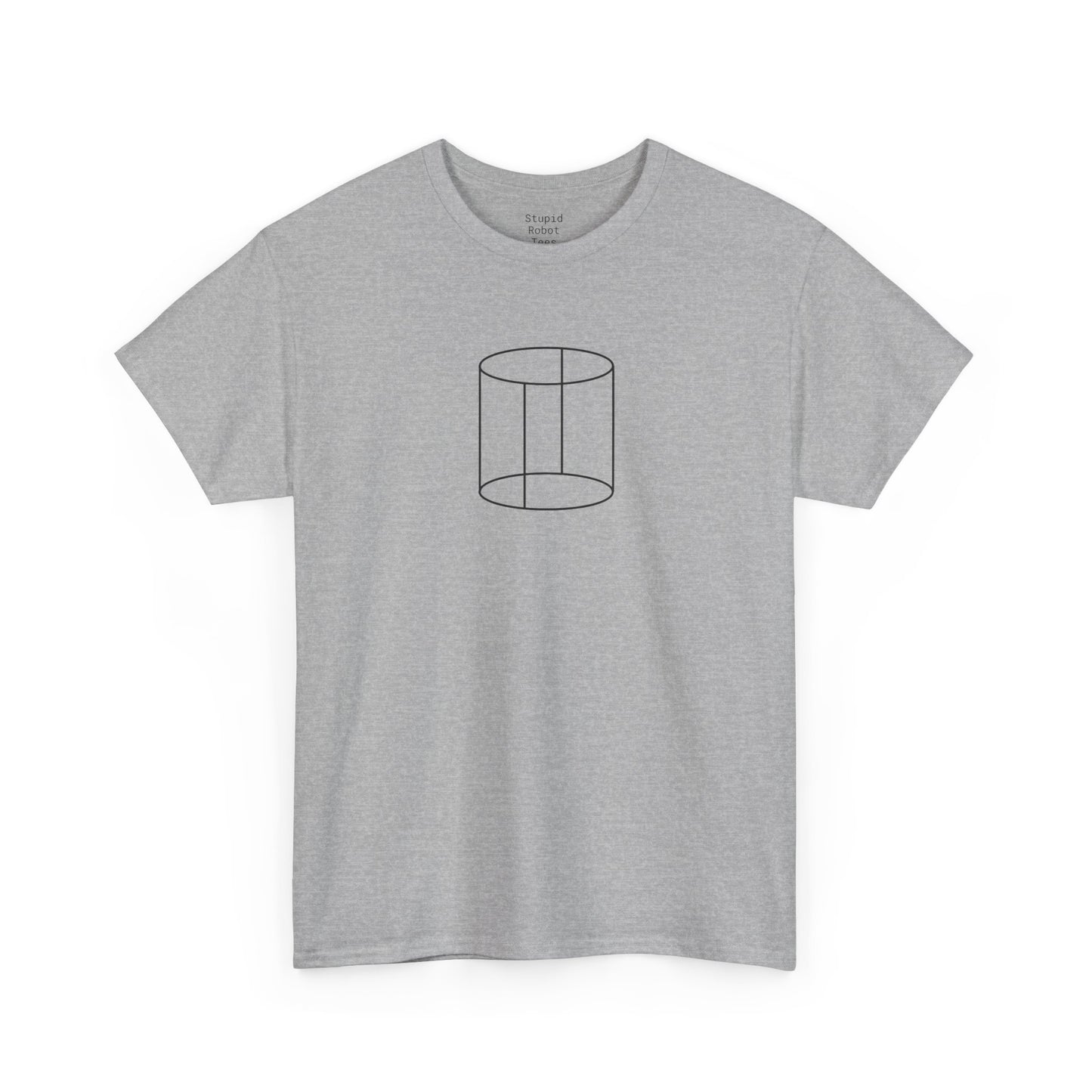 3d Cylinder - Unisex Heavy Cotton T-Shirt