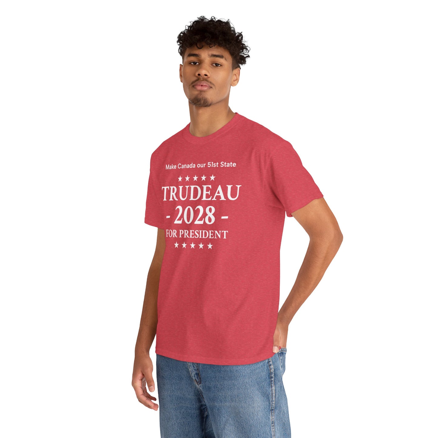Trudeau 2028 - Unisex Heavy Cotton T-Shirt