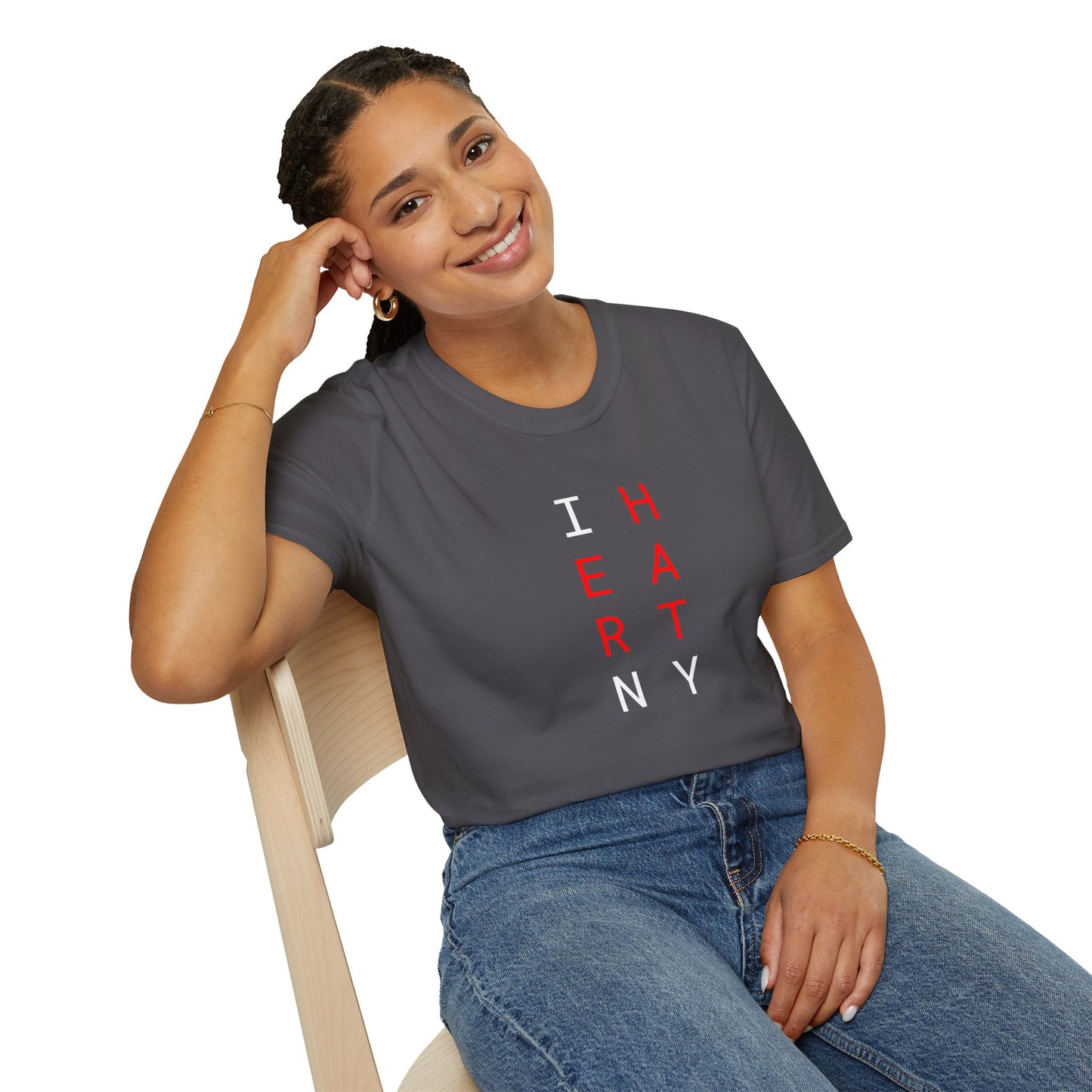 I HEART NY (2 color) - Unisex Softstyle T-Shirt