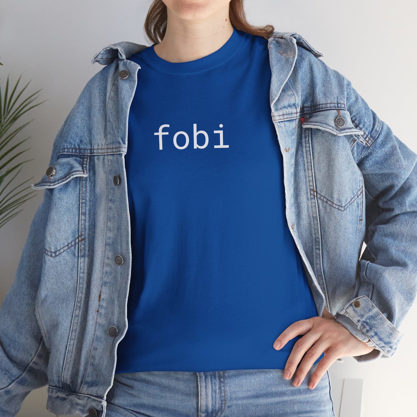 FOBI - Unisex Heavy Cotton T-Shirt