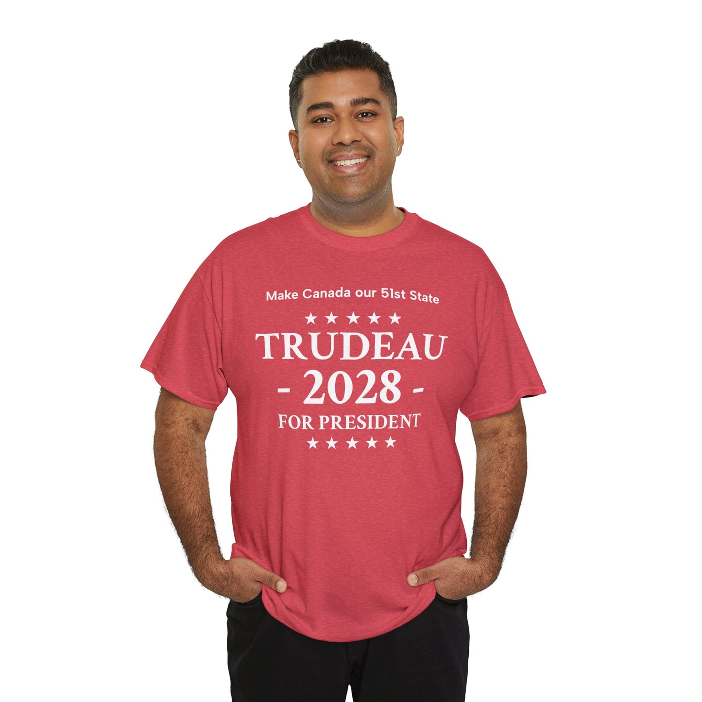 Trudeau 2028 - Unisex Heavy Cotton T-Shirt