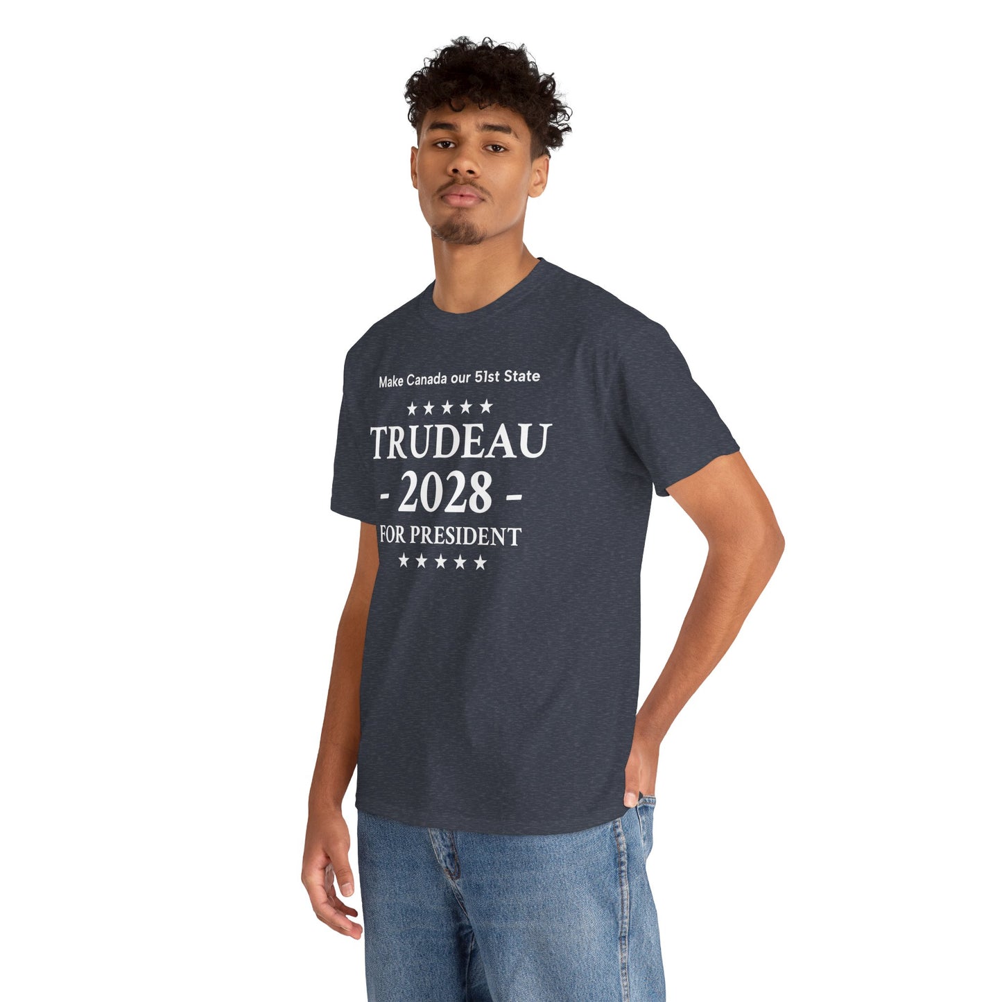 Trudeau 2028 - Unisex Heavy Cotton T-Shirt