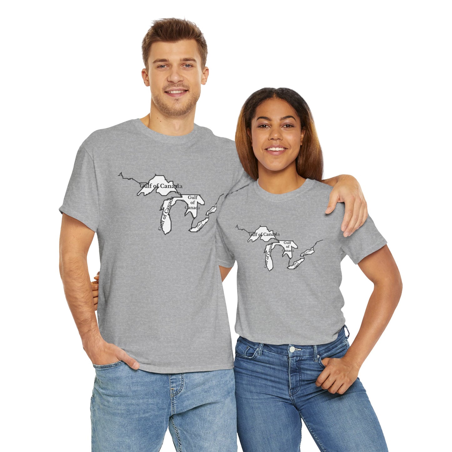 Gulf of Canada - Unisex Heavy Cotton T-Shirt