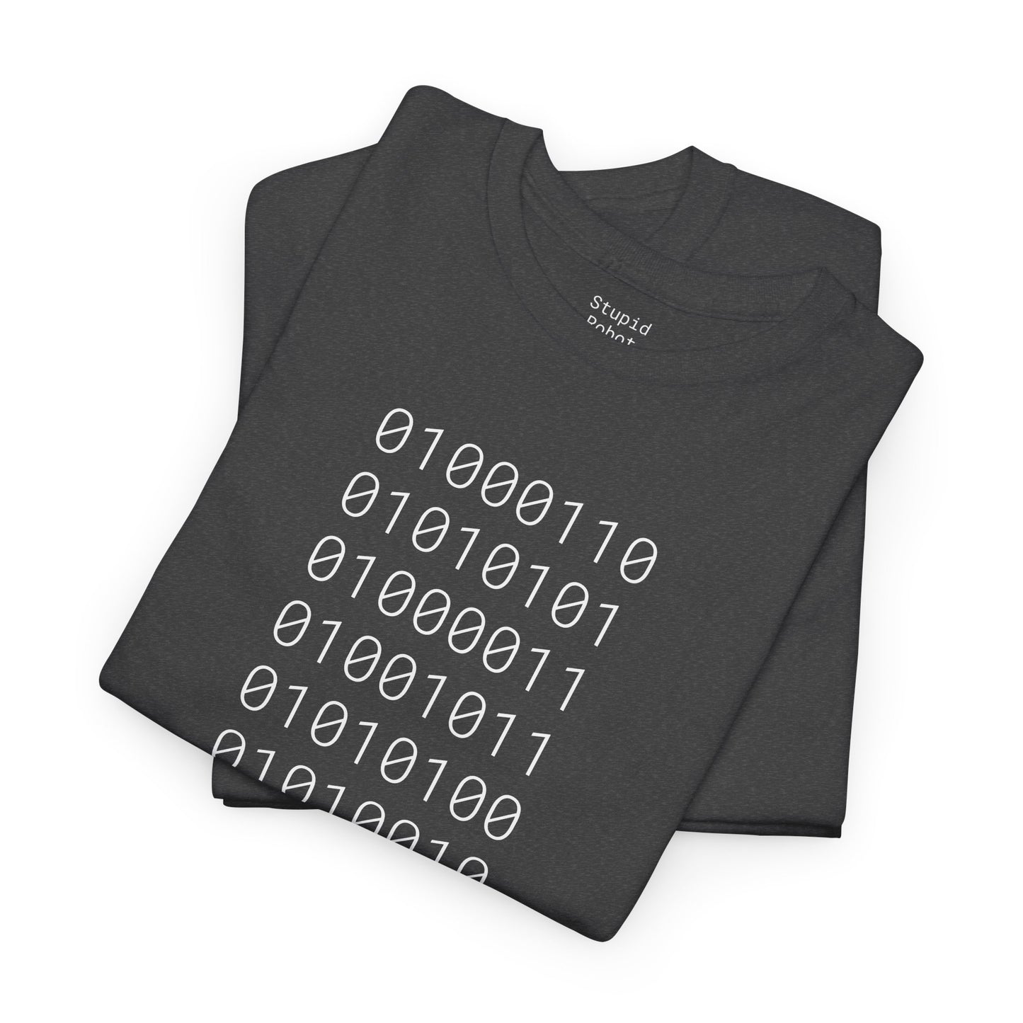FUCK TRUMP (binary) - Unisex Heavy Cotton T-Shirt