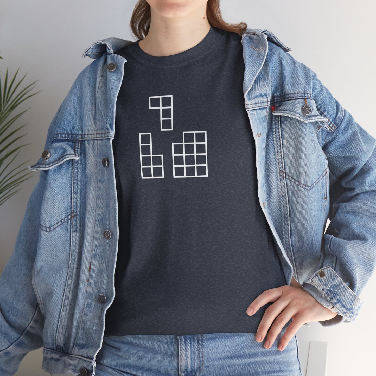 Tetris L - Unisex Heavy Cotton T-Shirt