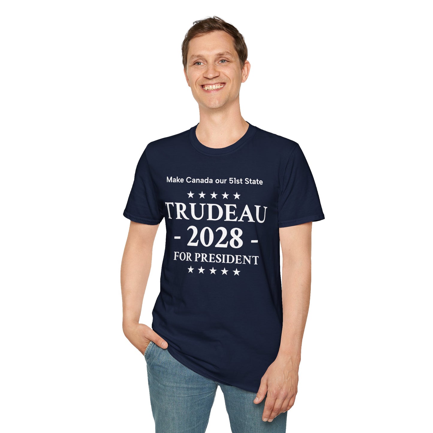 Trudeau 2028 - Unisex Softstyle T-Shirt