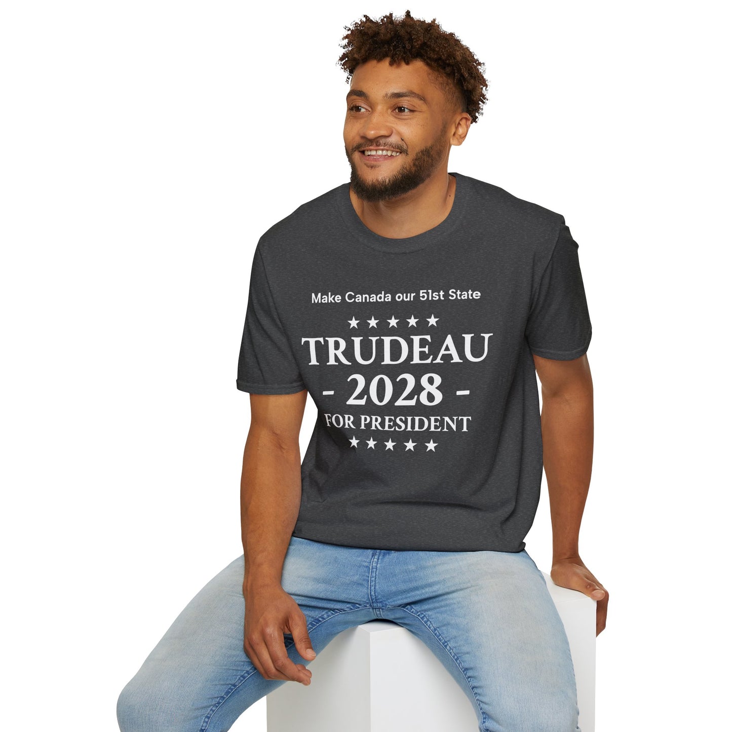 Trudeau 2028 - Unisex Softstyle T-Shirt