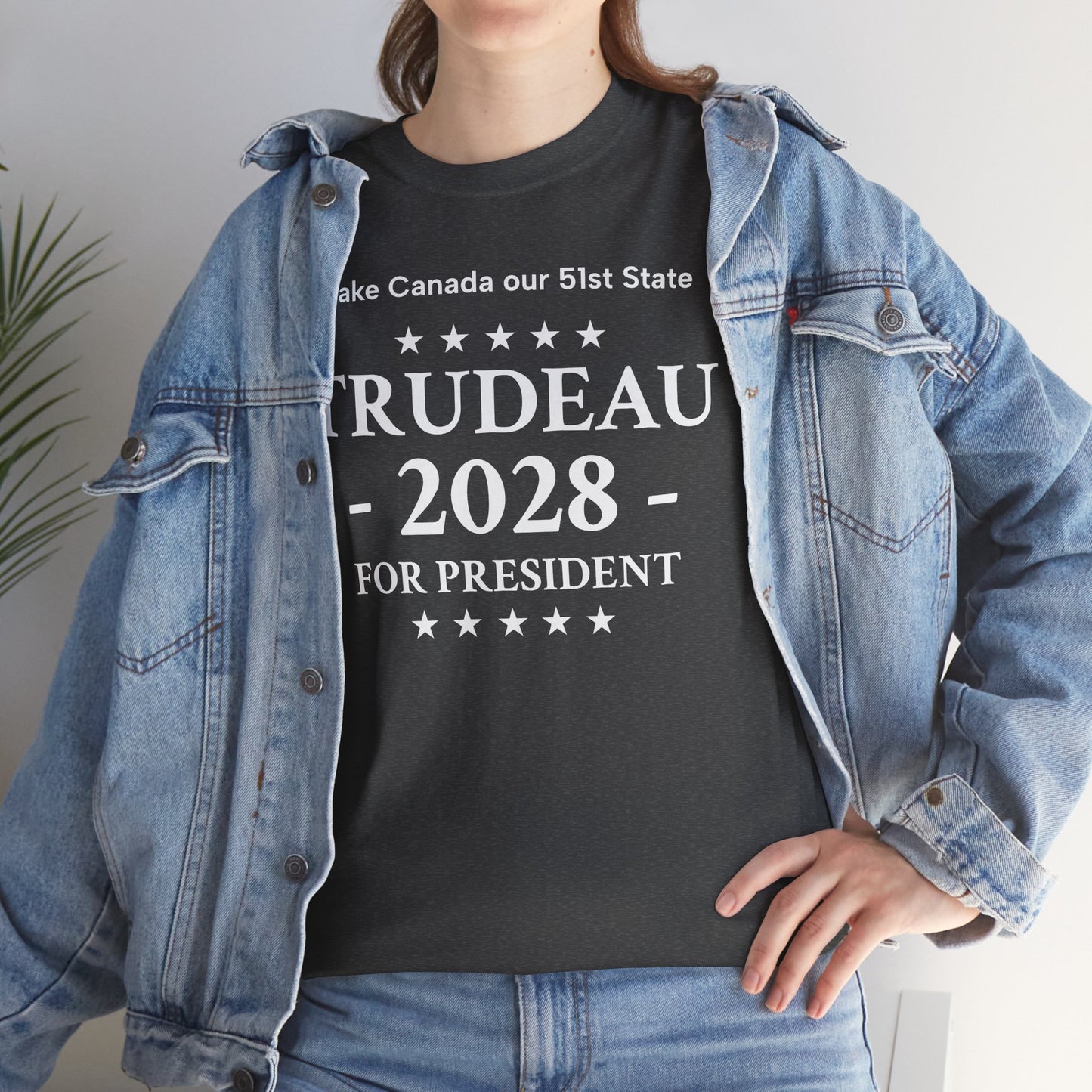Trudeau 2028 - Unisex Heavy Cotton T-Shirt