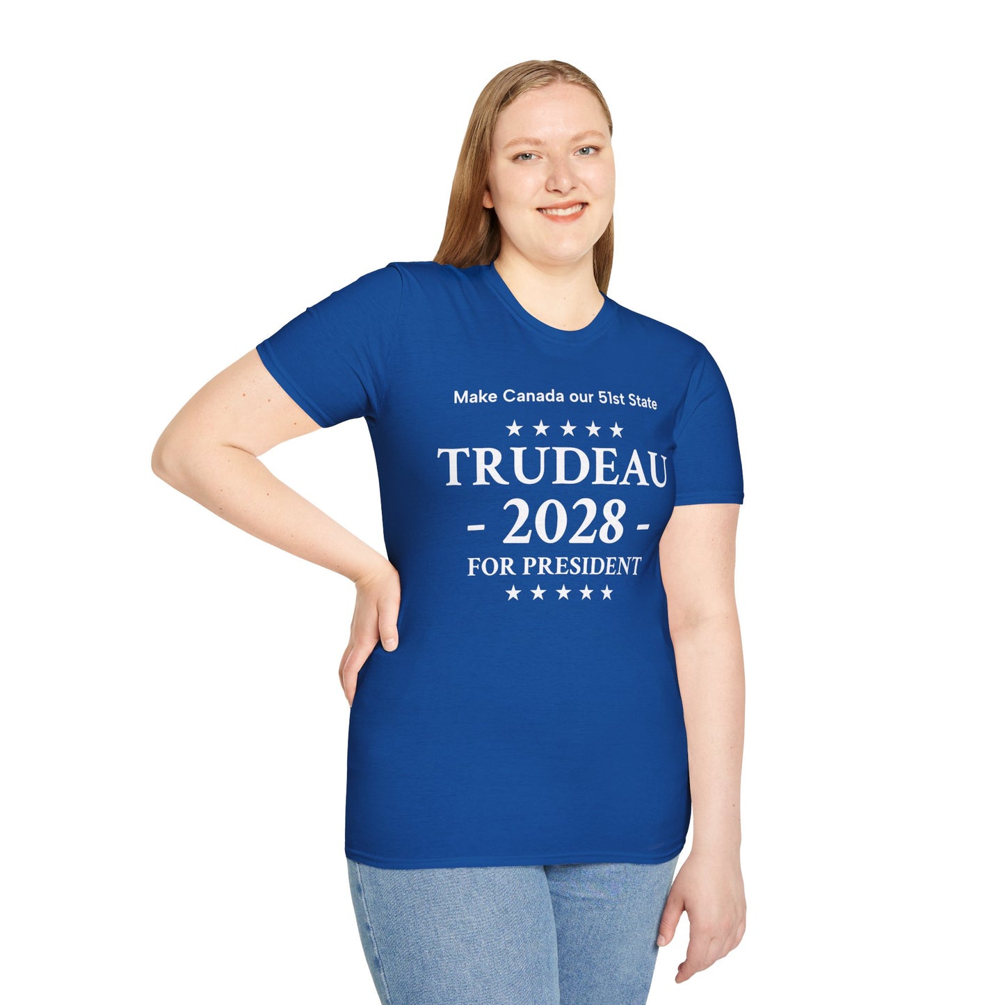 Trudeau 2028 - Unisex Softstyle T-Shirt