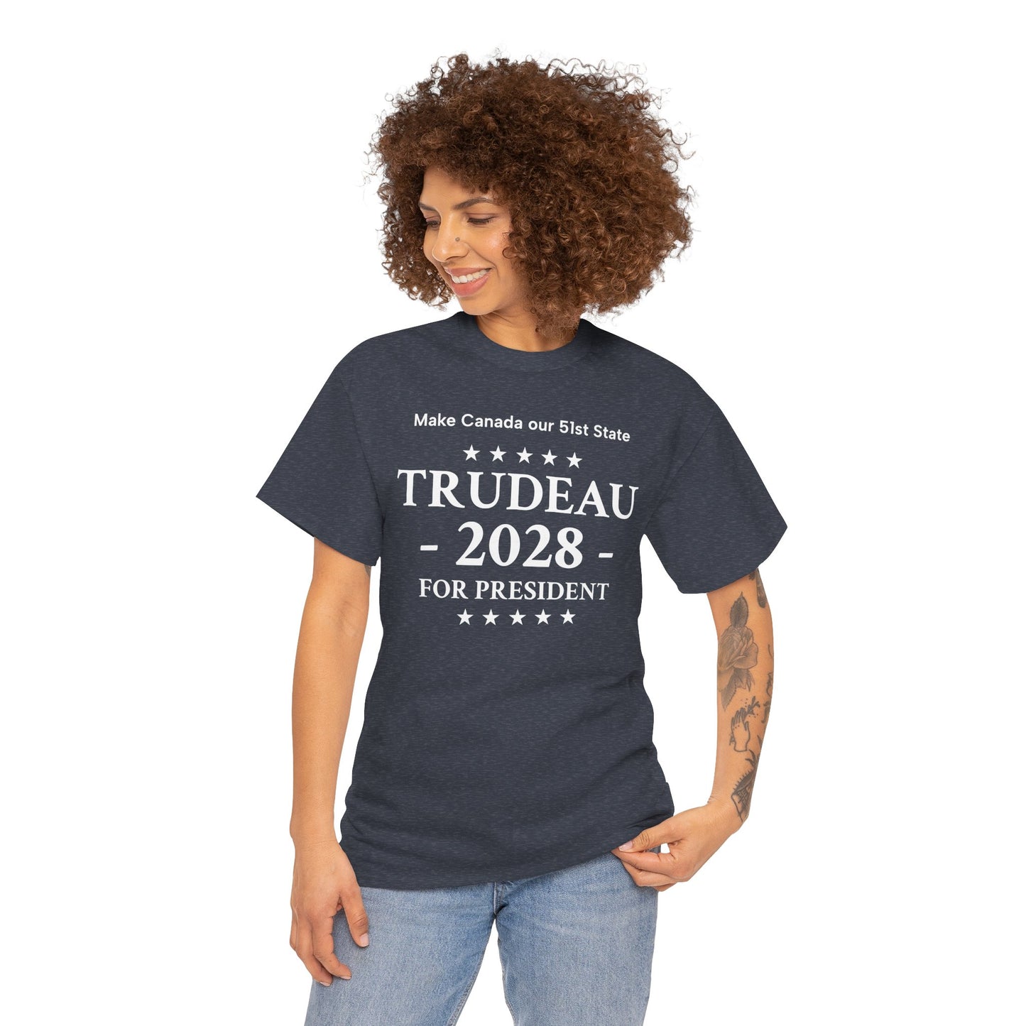 Trudeau 2028 - Unisex Heavy Cotton T-Shirt