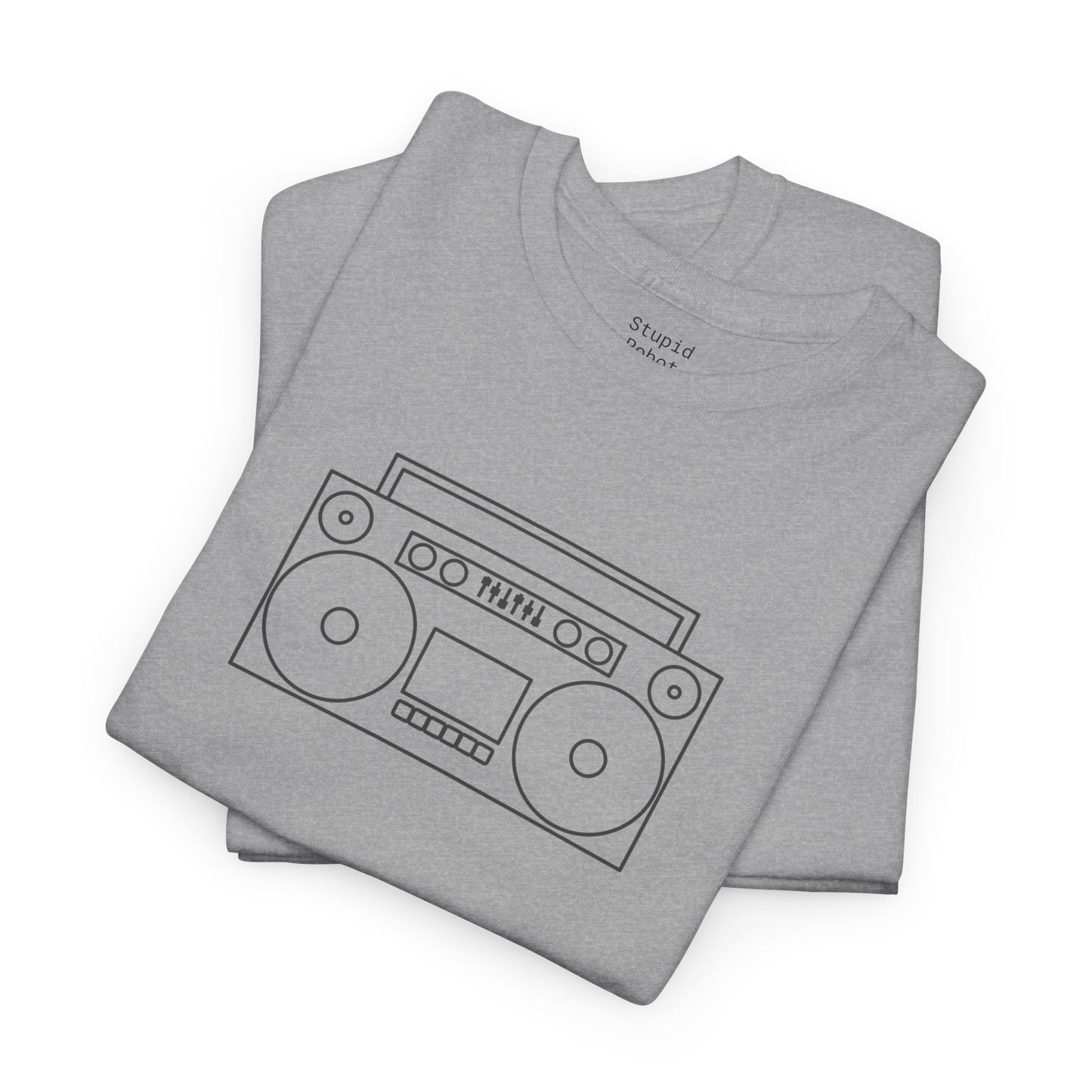 Retro Boombox - Unisex Heavy Cotton T-Shirt
