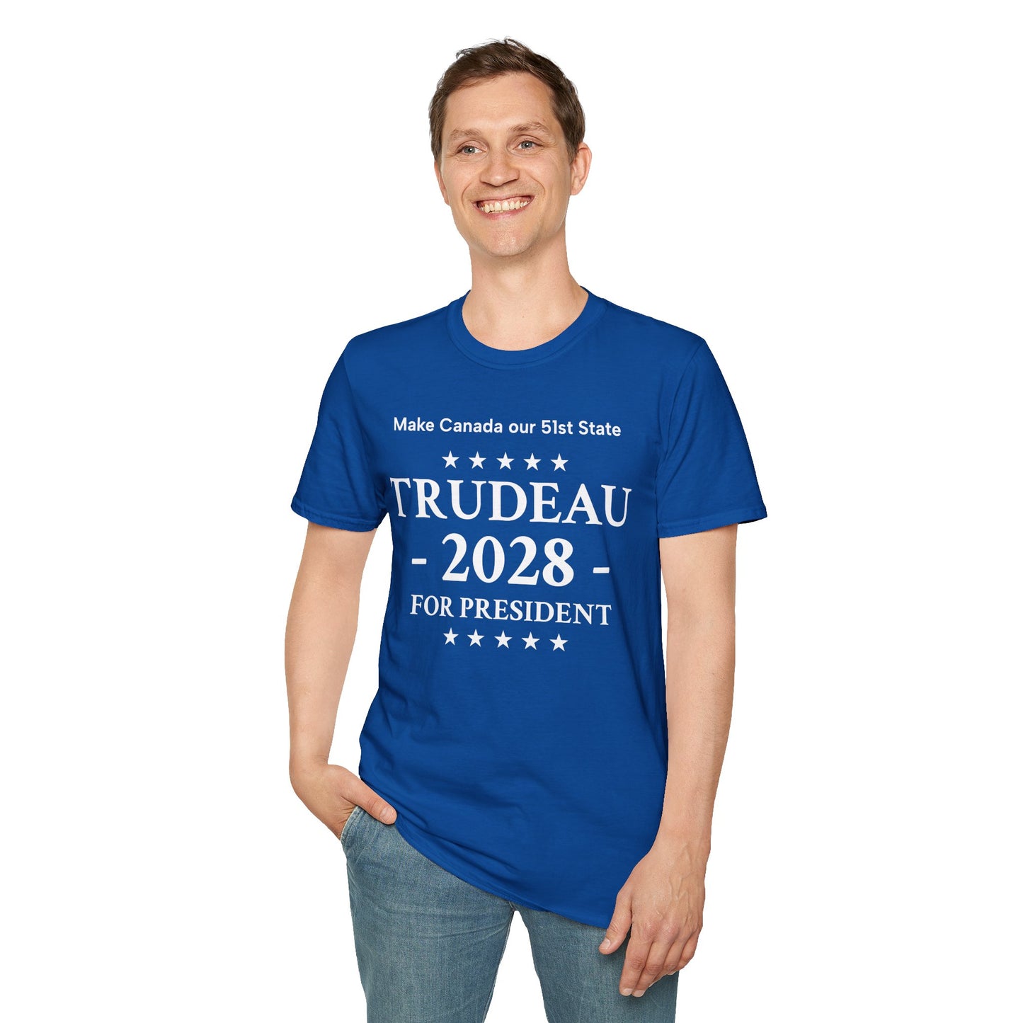 Trudeau 2028 - Unisex Softstyle T-Shirt