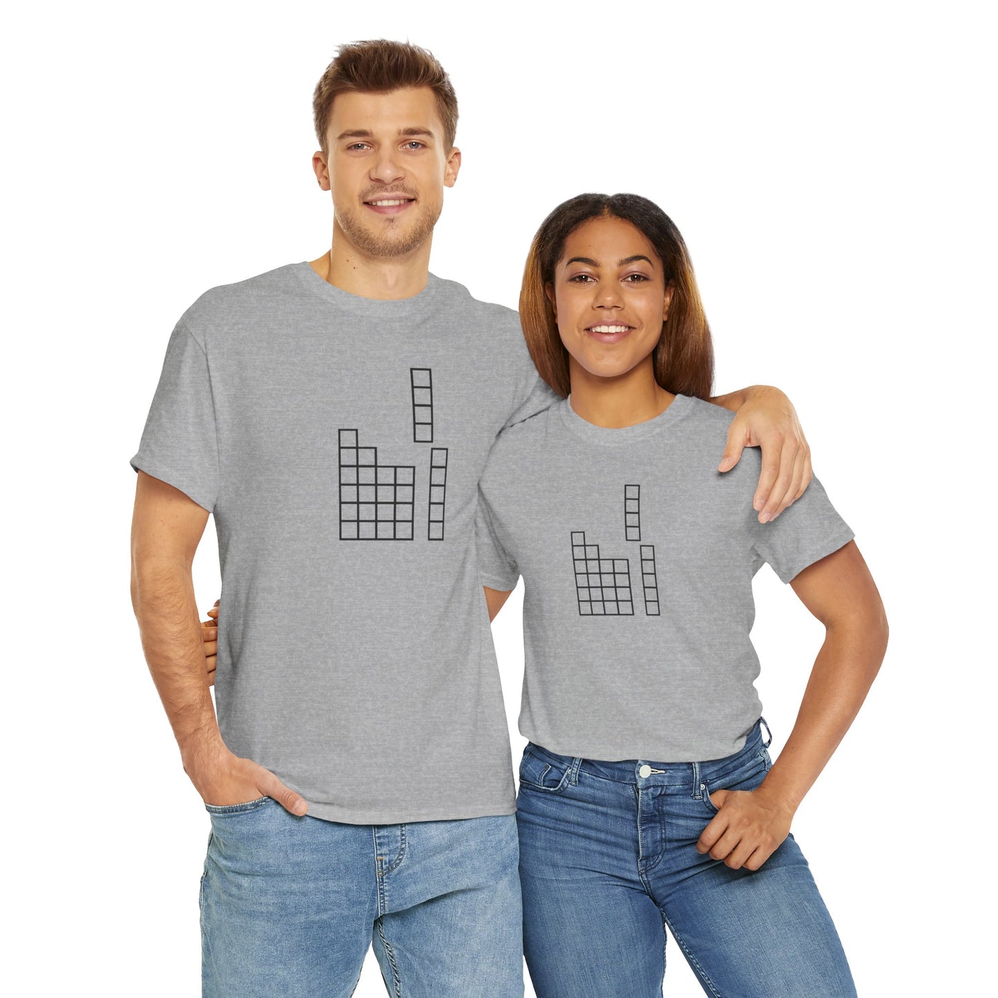 Tetris I - Unisex Heavy Cotton T-Shirt