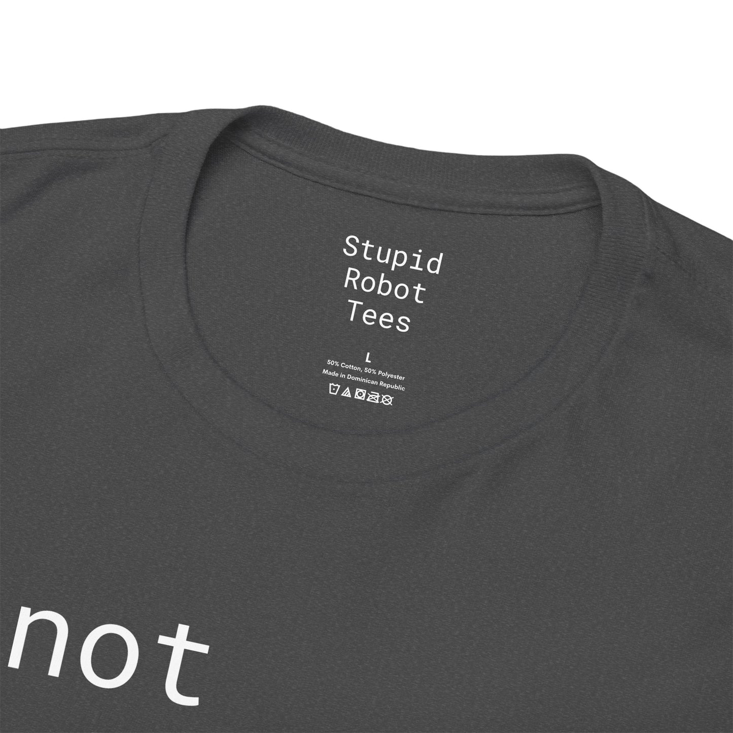 not ai generated - Unisex Heavy Cotton T-Shirt