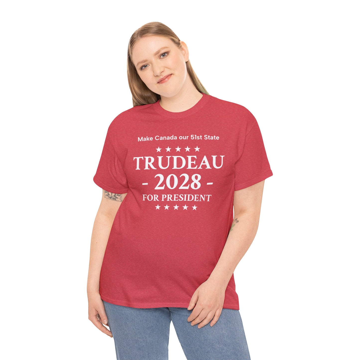 Trudeau 2028 - Unisex Heavy Cotton T-Shirt