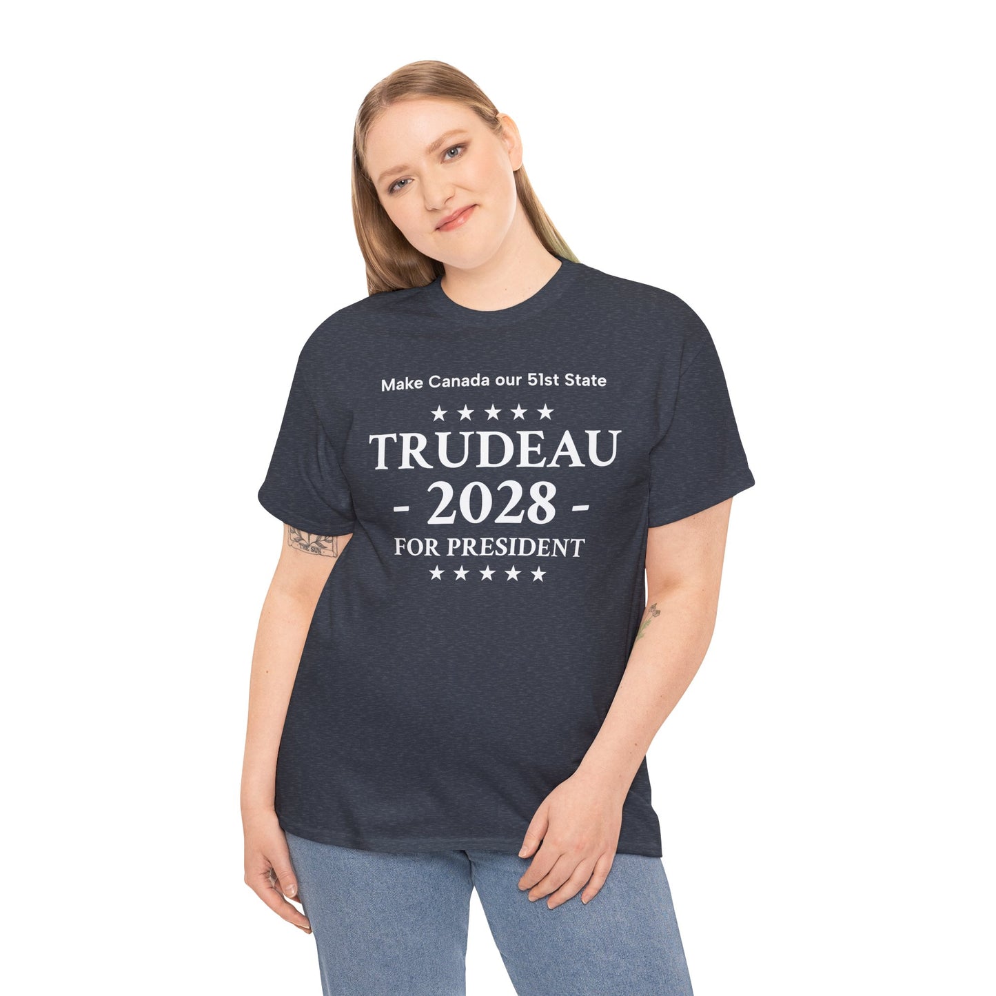Trudeau 2028 - Unisex Heavy Cotton T-Shirt