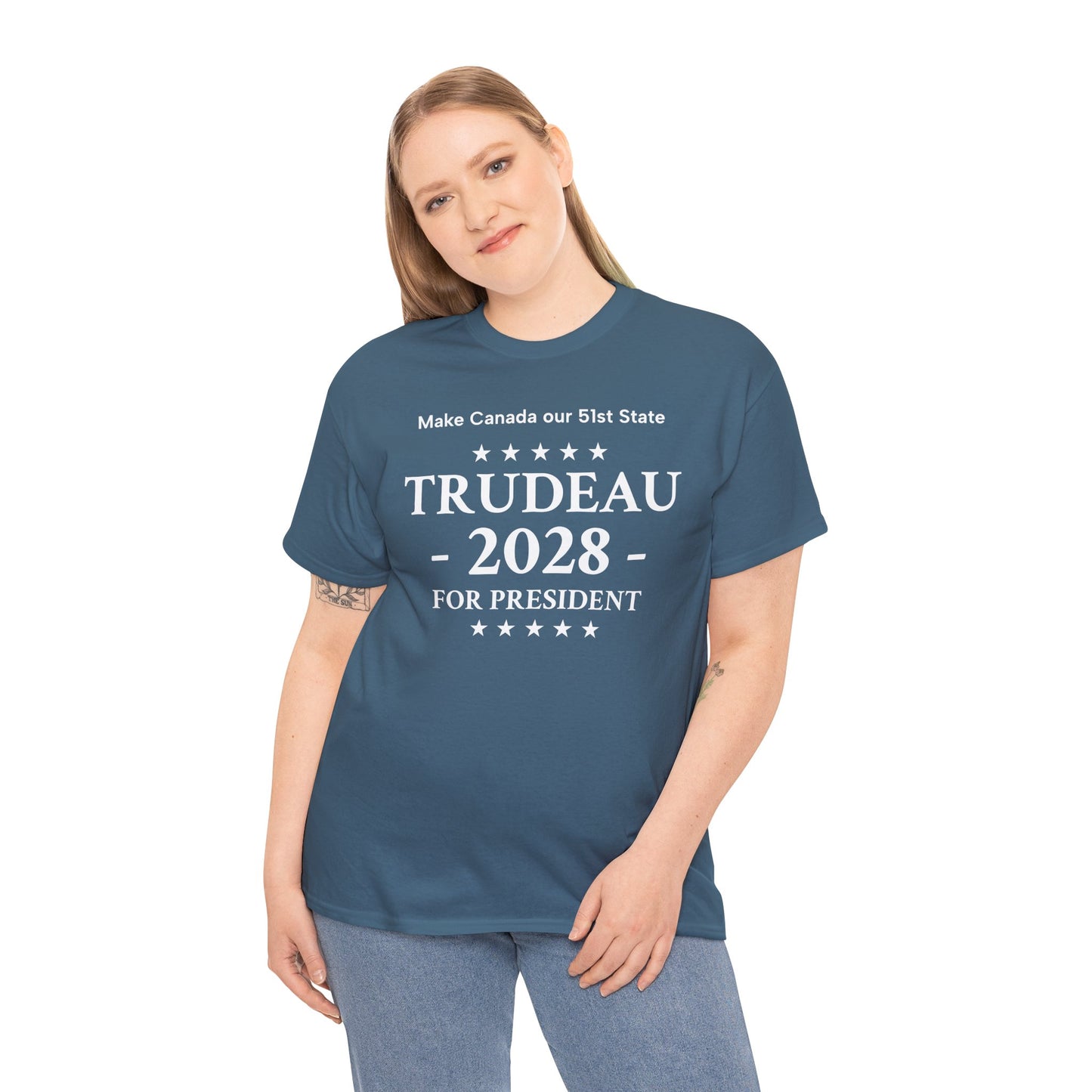 Trudeau 2028 - Unisex Heavy Cotton T-Shirt