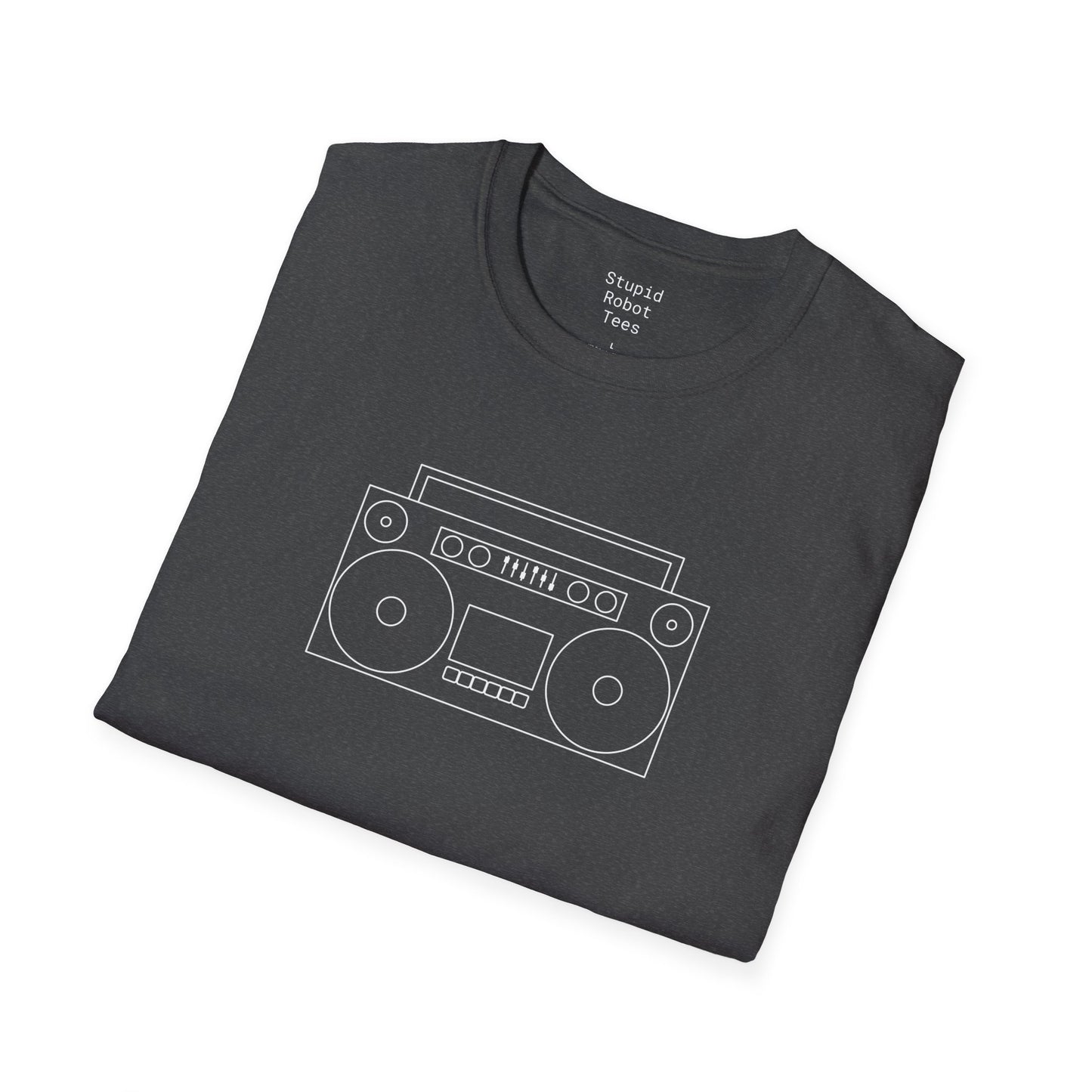 Retro Boombox - Unisex Softstyle T-Shirt