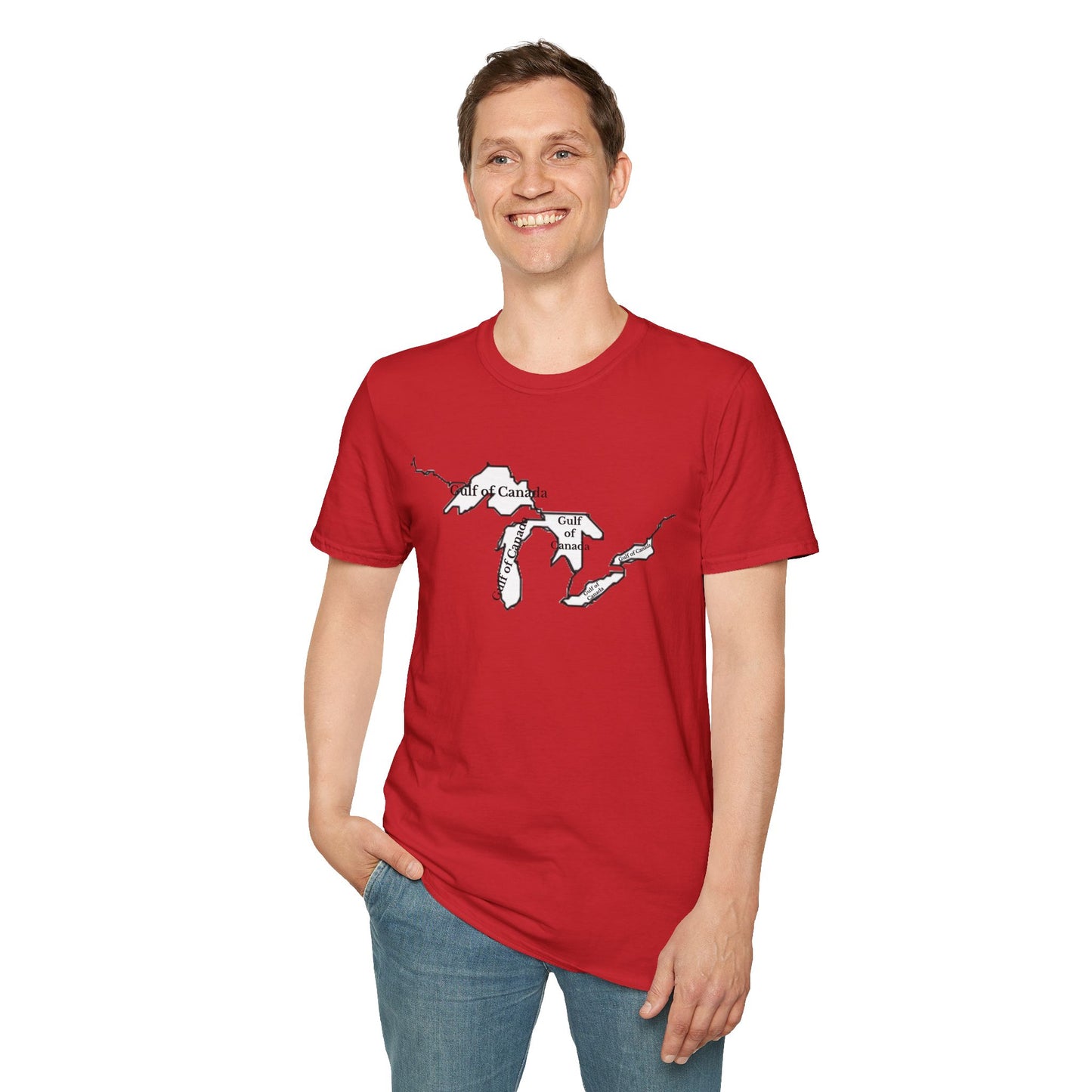 Gulf of Canada - Unisex Softstyle T-Shirt