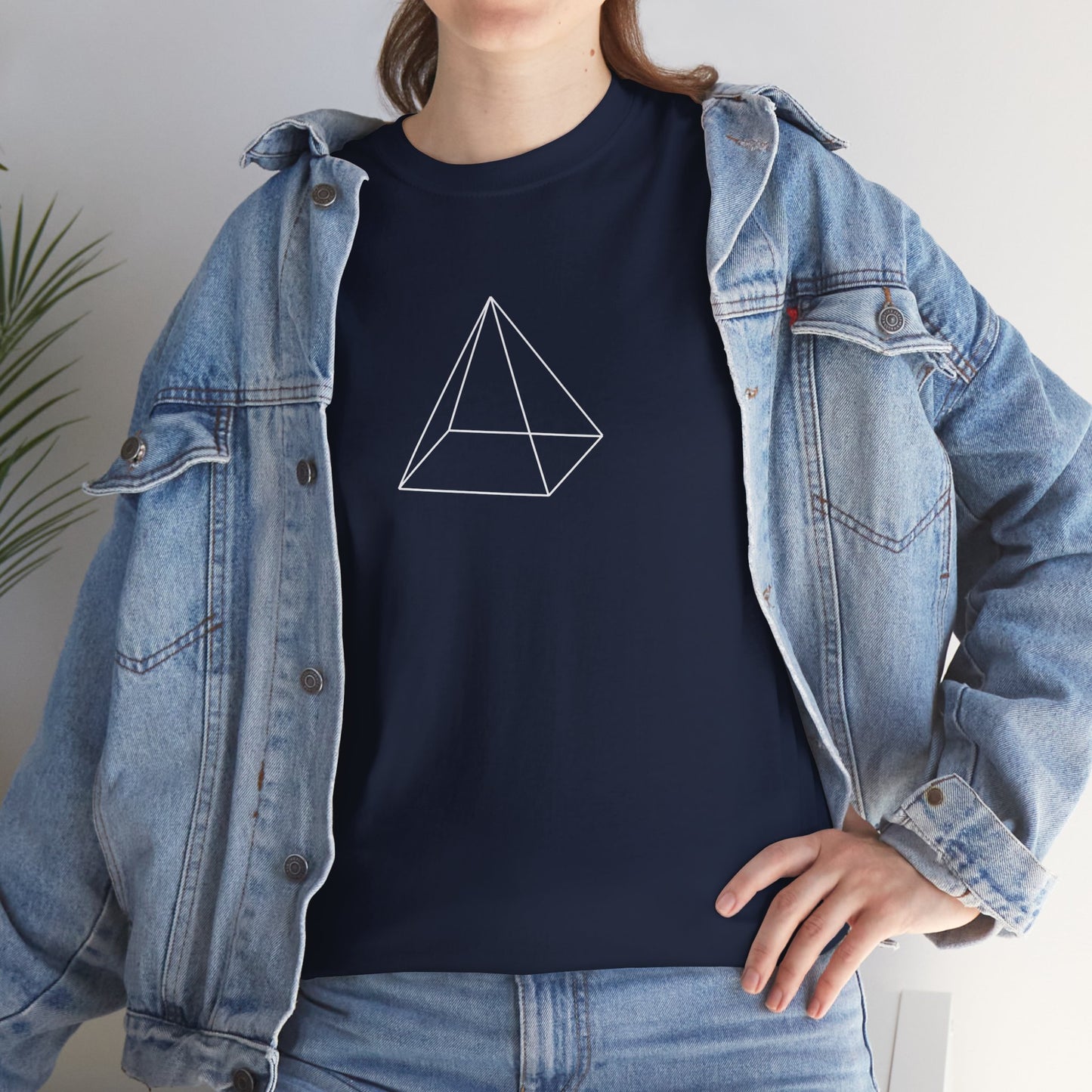 3d Pyramid - Unisex Heavy Cotton T-Shirt