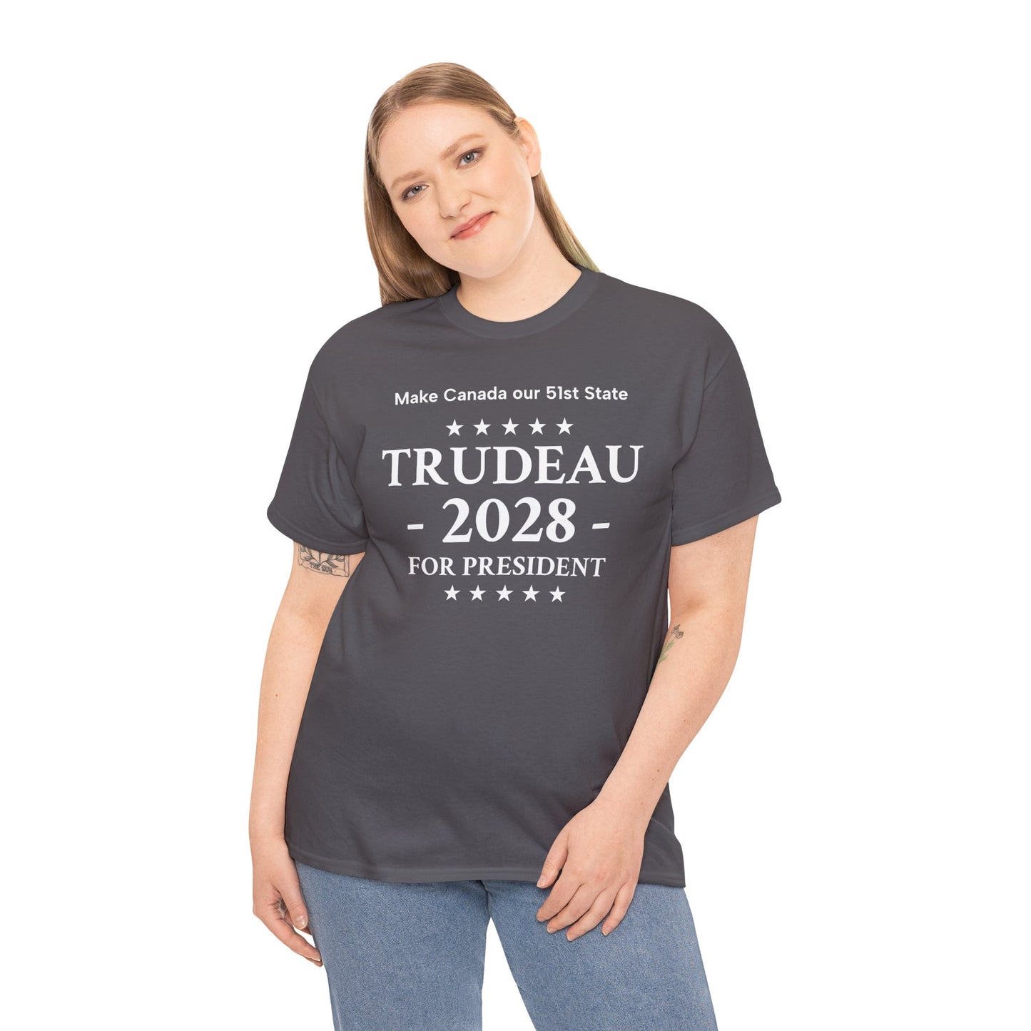 Trudeau 2028 - Unisex Heavy Cotton T-Shirt