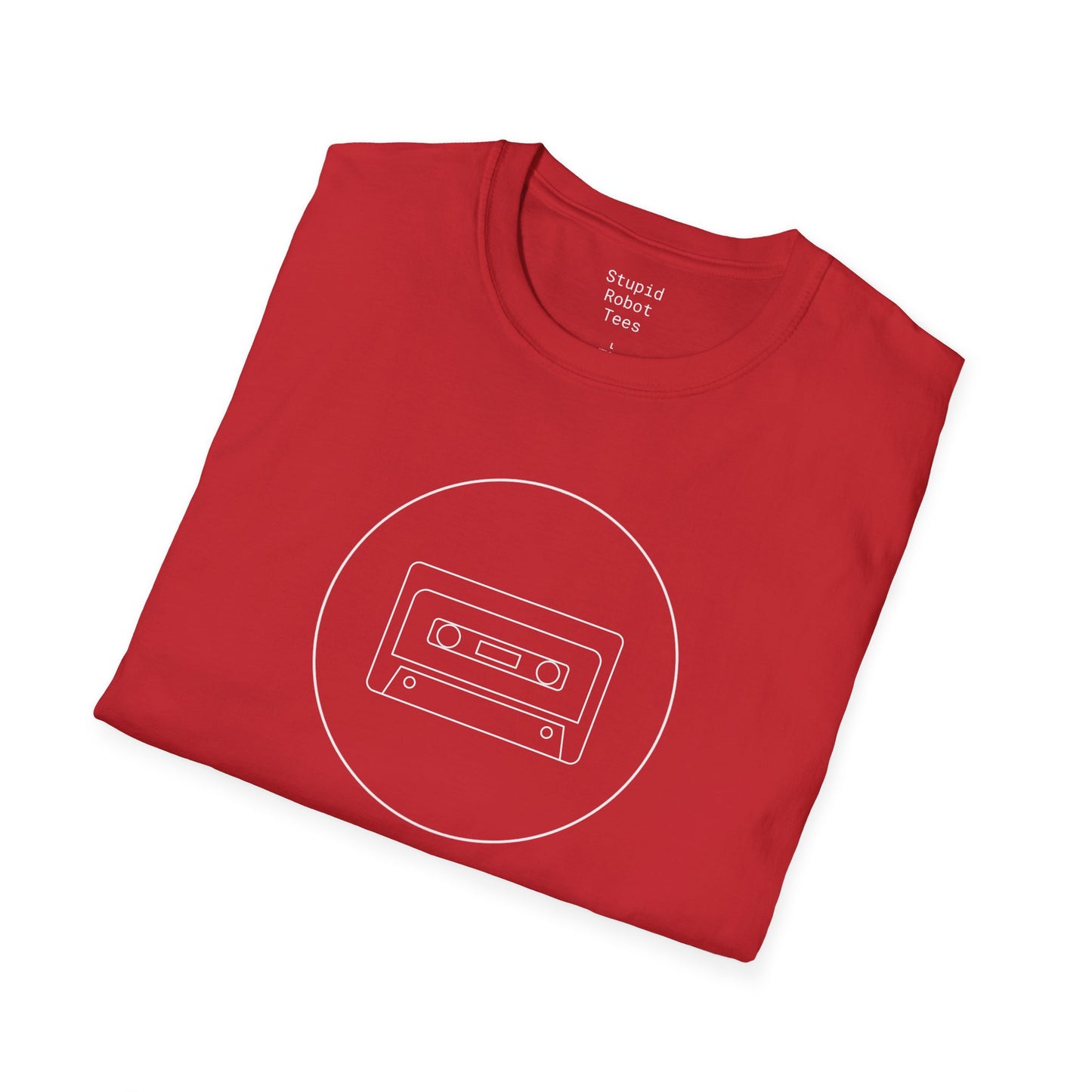 Retro Cassette Tape - Unisex Softstyle T-Shirt
