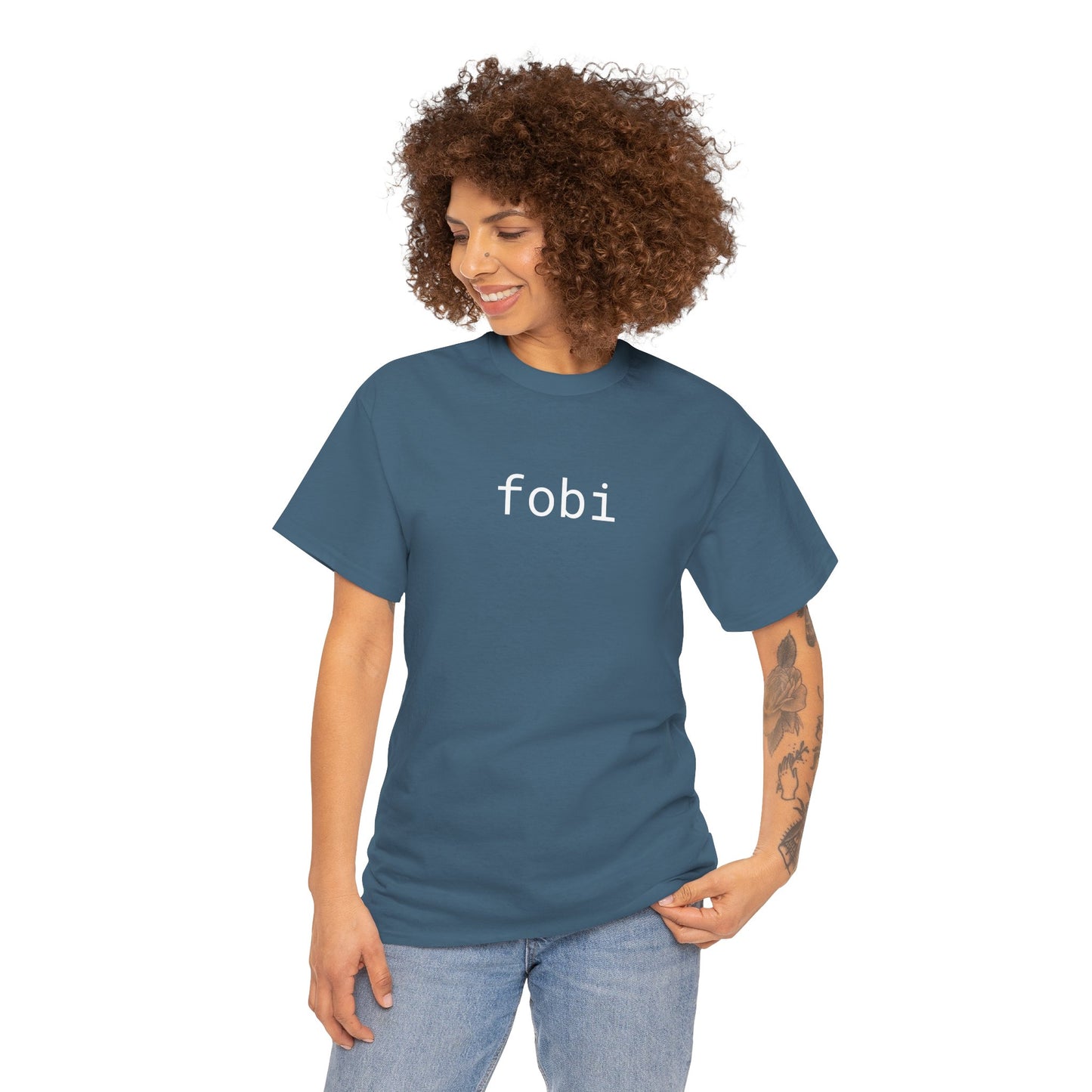 FOBI - Unisex Heavy Cotton T-Shirt