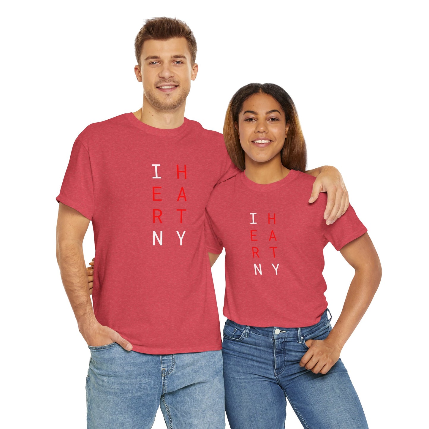 I HEART NY (2 color) - Unisex Heavy Cotton T-Shirt