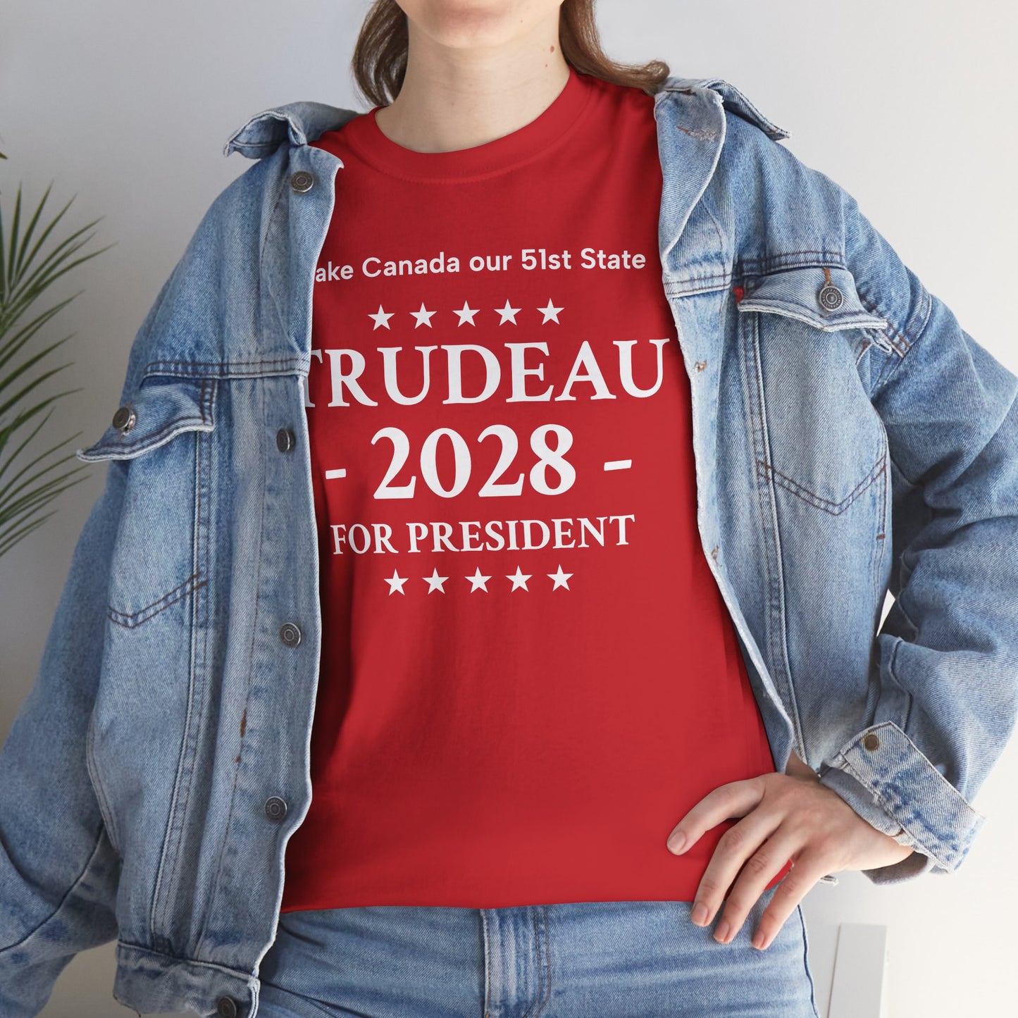 Trudeau 2028 - Unisex Heavy Cotton T-Shirt