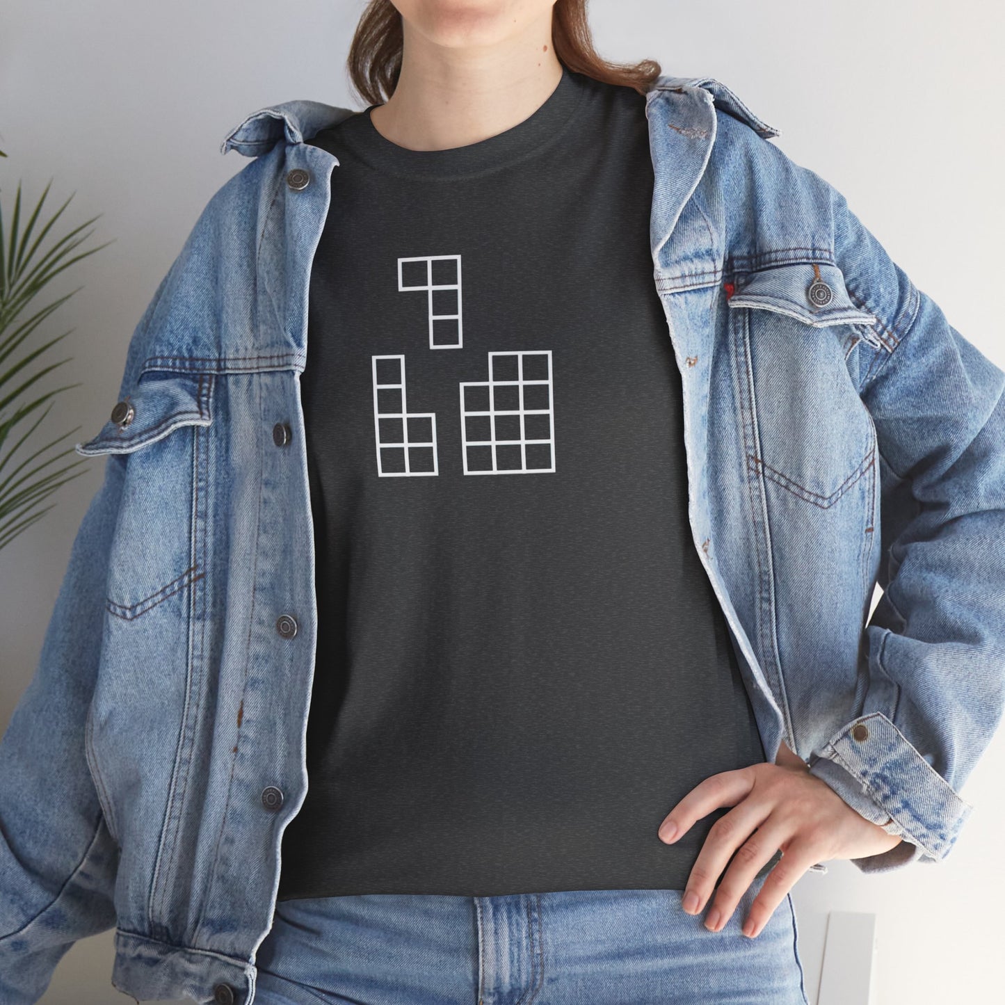 Tetris L - Unisex Heavy Cotton T-Shirt