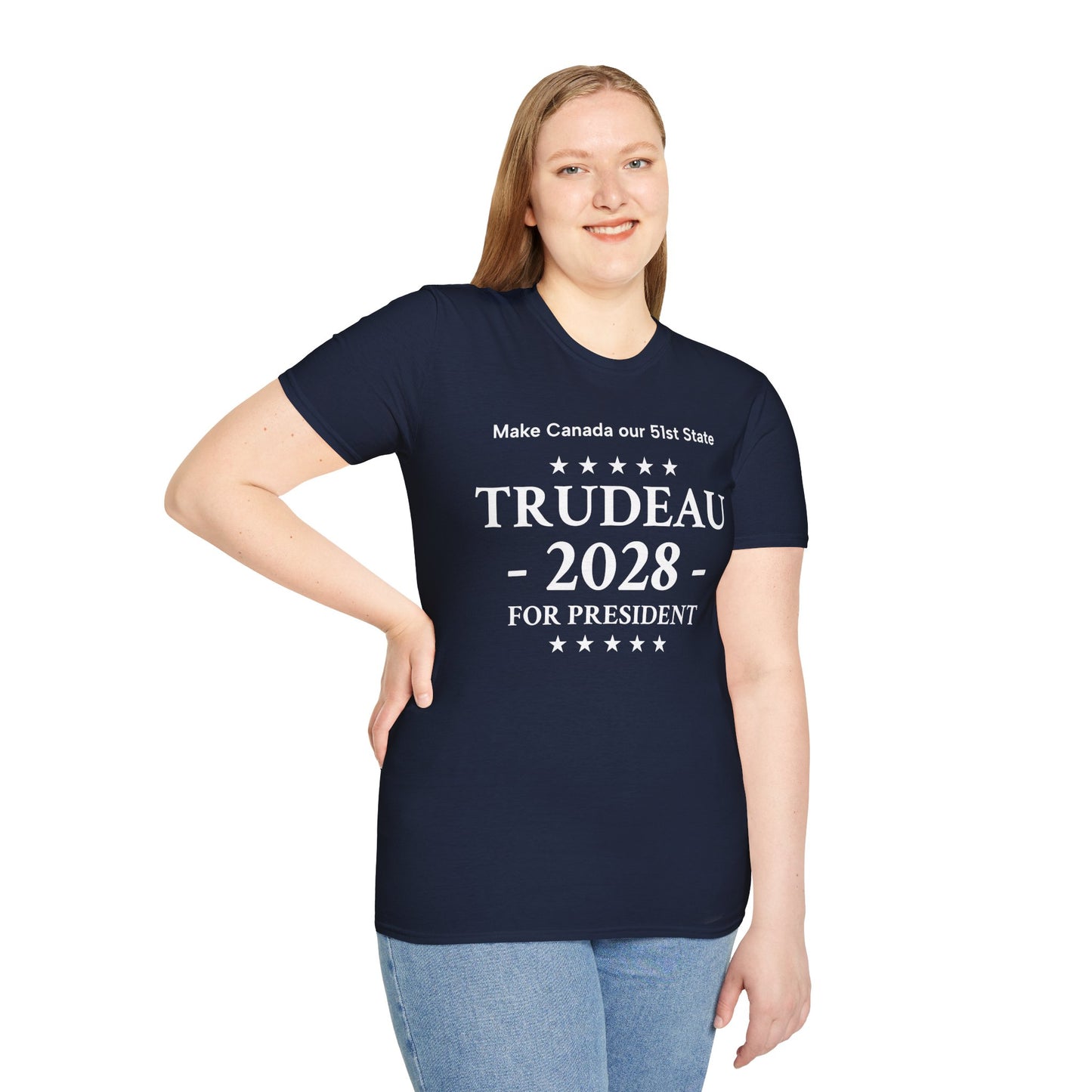 Trudeau 2028 - Unisex Softstyle T-Shirt